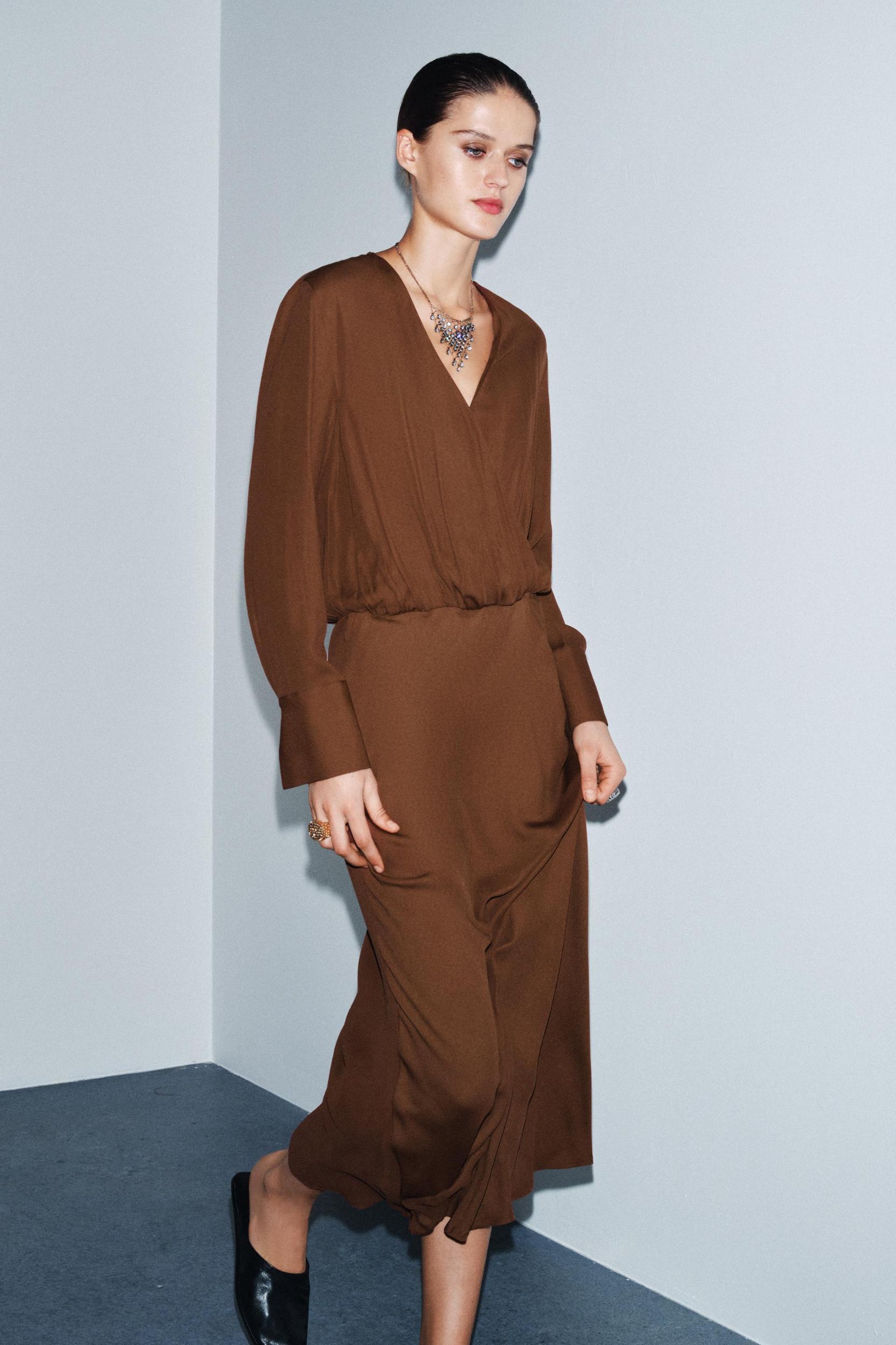 ZW COLLECTION LIMITED EDITION FLOWY WRAP DRESS Product Image