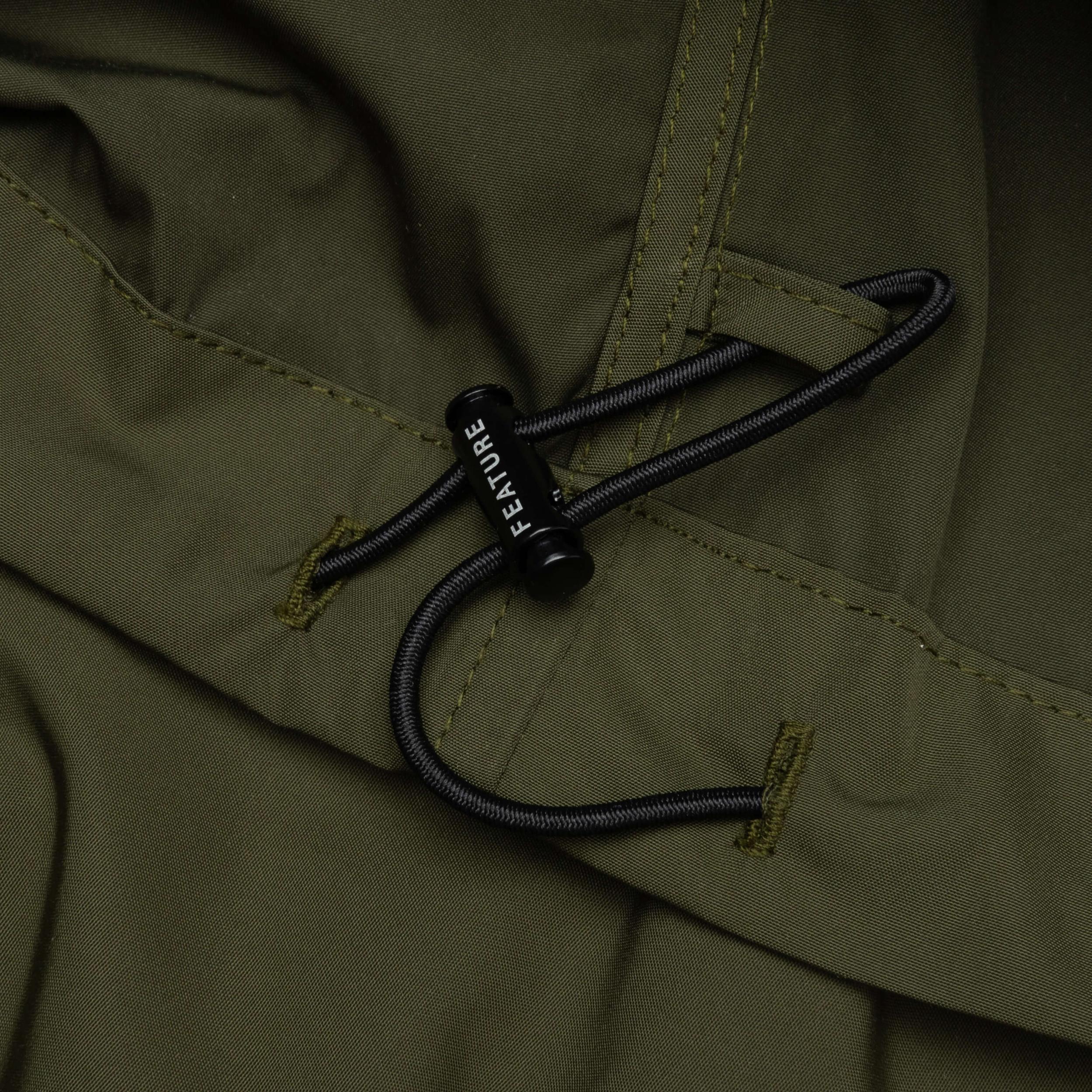 Simon Parachute Utility Pant - Green Male Product Image