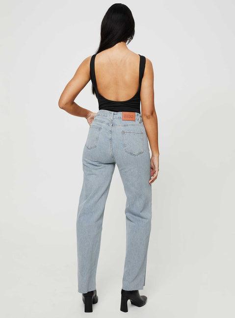 Kalinda Denim Jeans Product Image