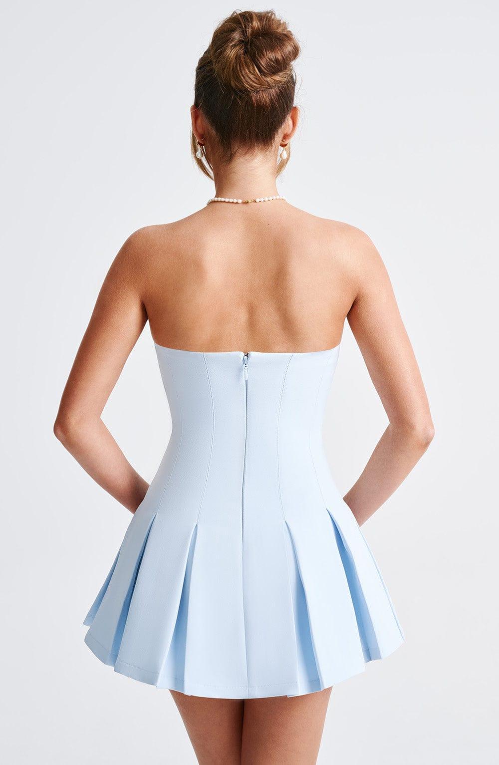 Bryony Mini Dress - Blue Product Image