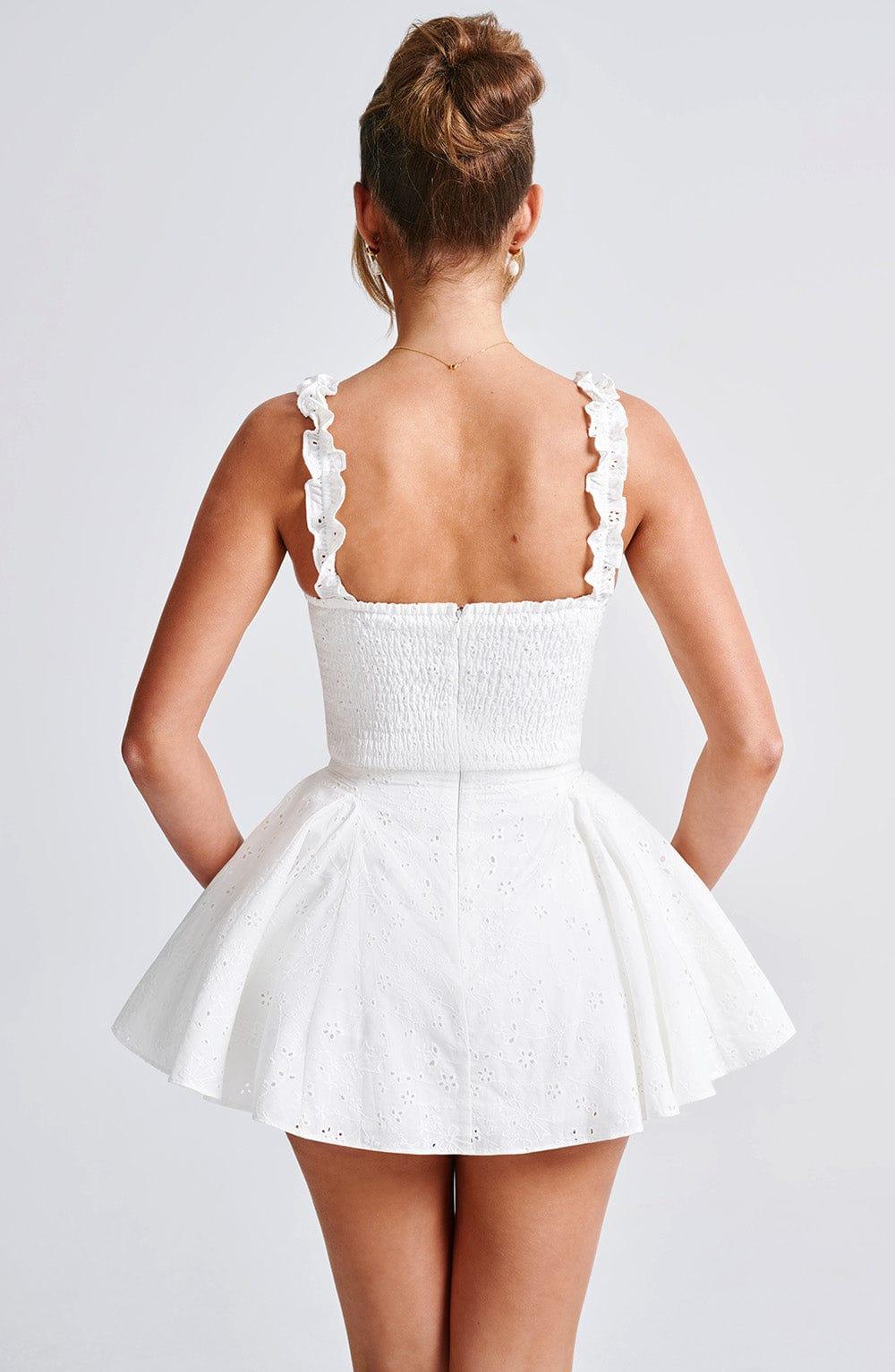 Elva Playsuit - Ivory Product Image