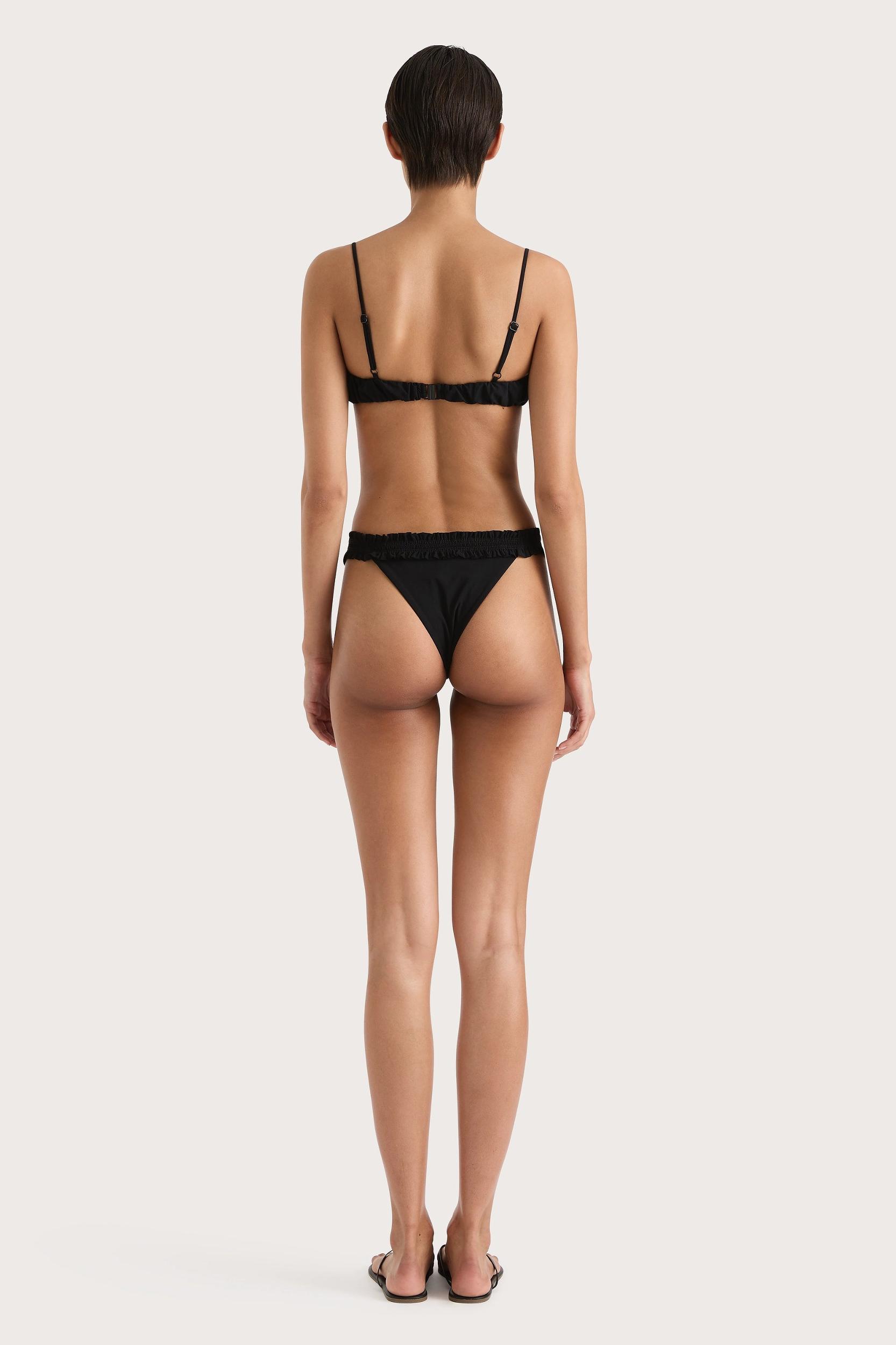 Esterel Bikini Top Black - Final Sale Product Image