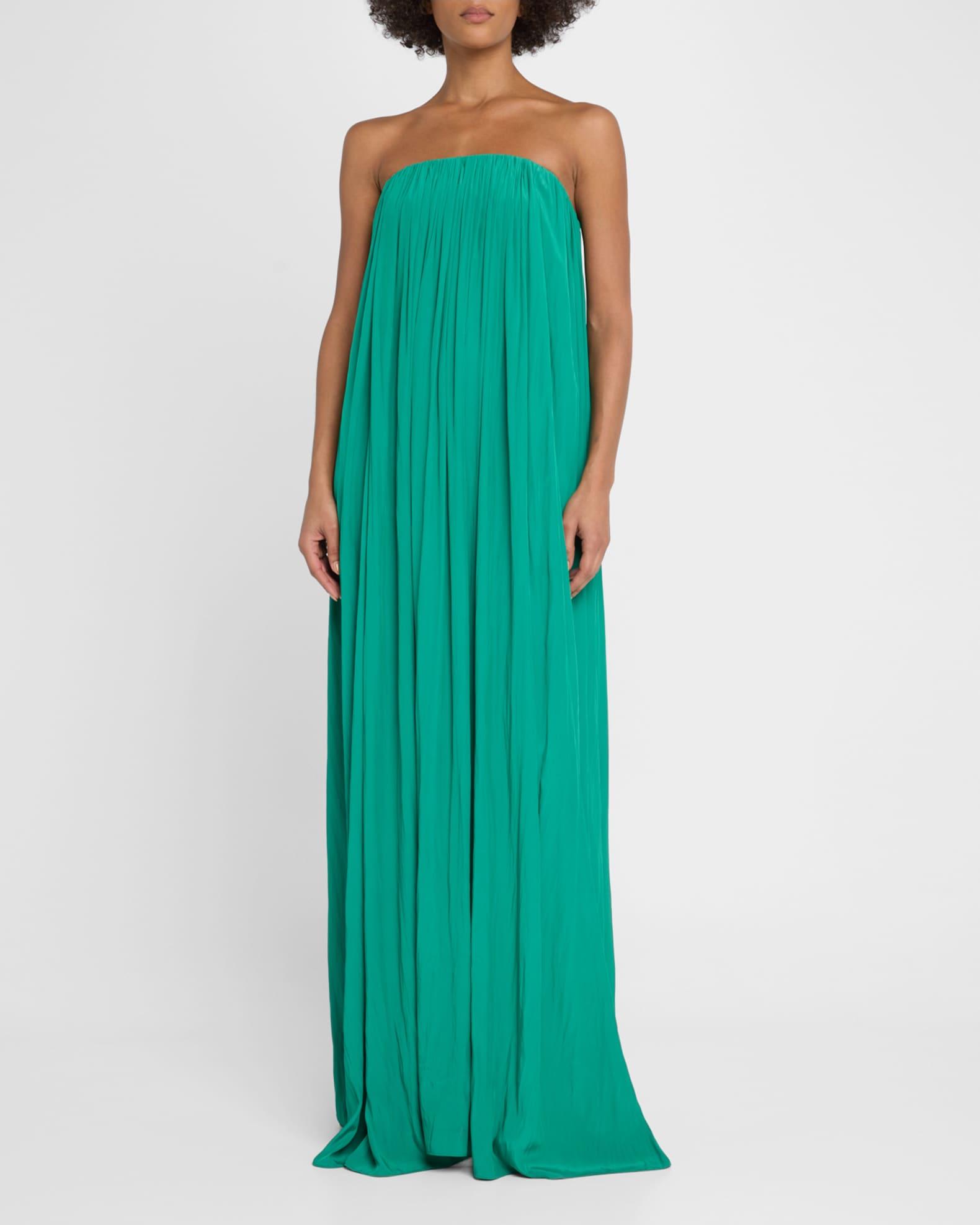 Wynn Strapless Ruched Gown Product Image