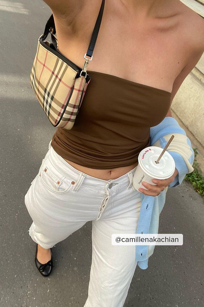 Double Folded Tube Top Product Image