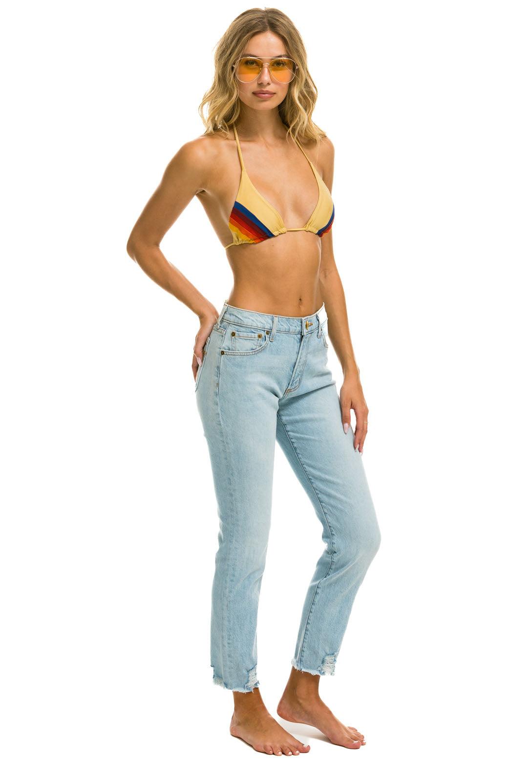 MID RISE SLIM SURFER JEAN - SUPER LIGHT Female Product Image