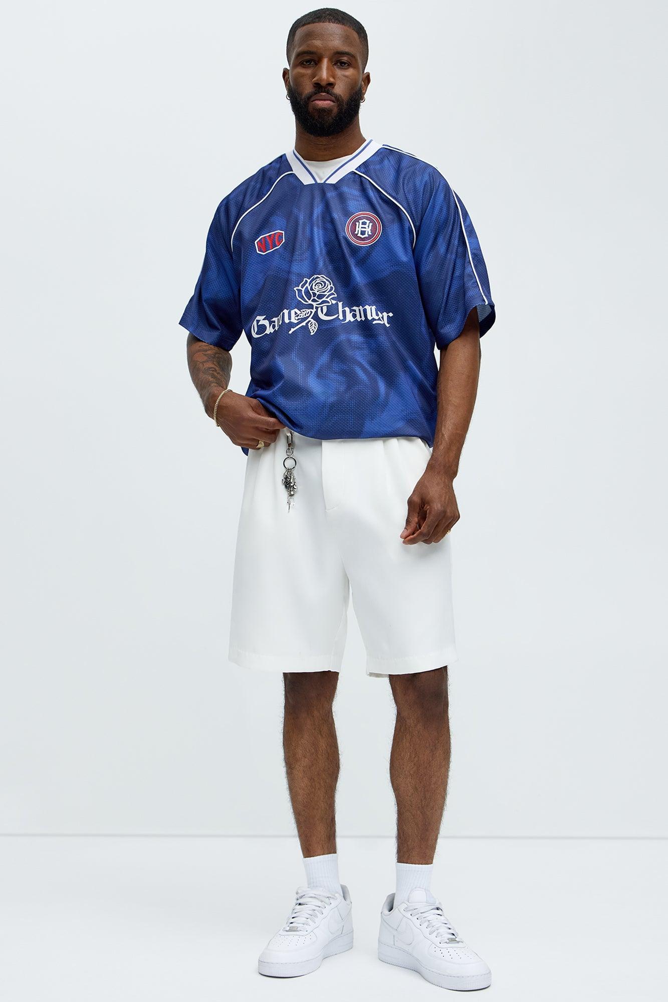 Game Changer Jersey Tee - Blue Product Image