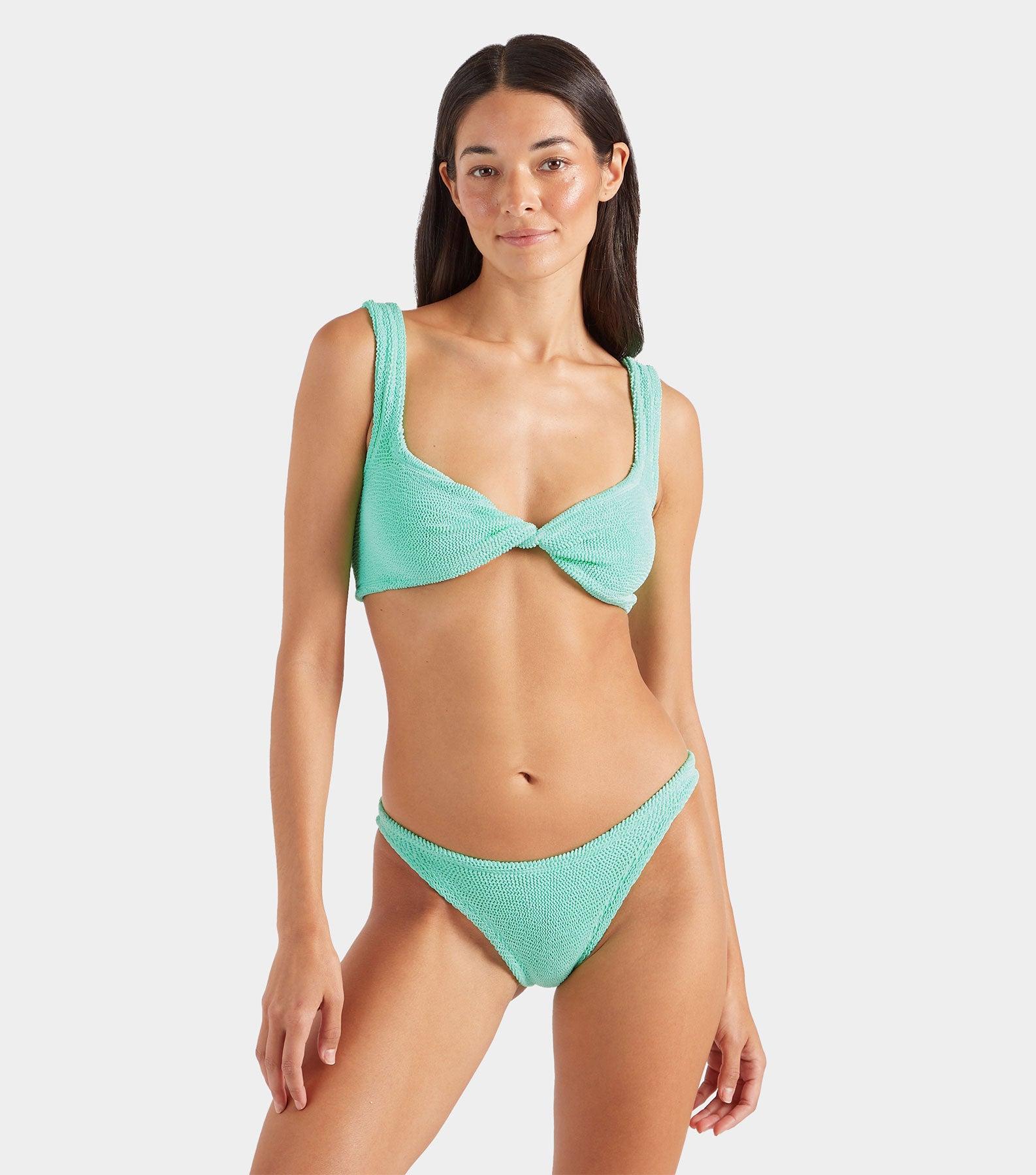Juno Bikini - Metallic Mint Product Image