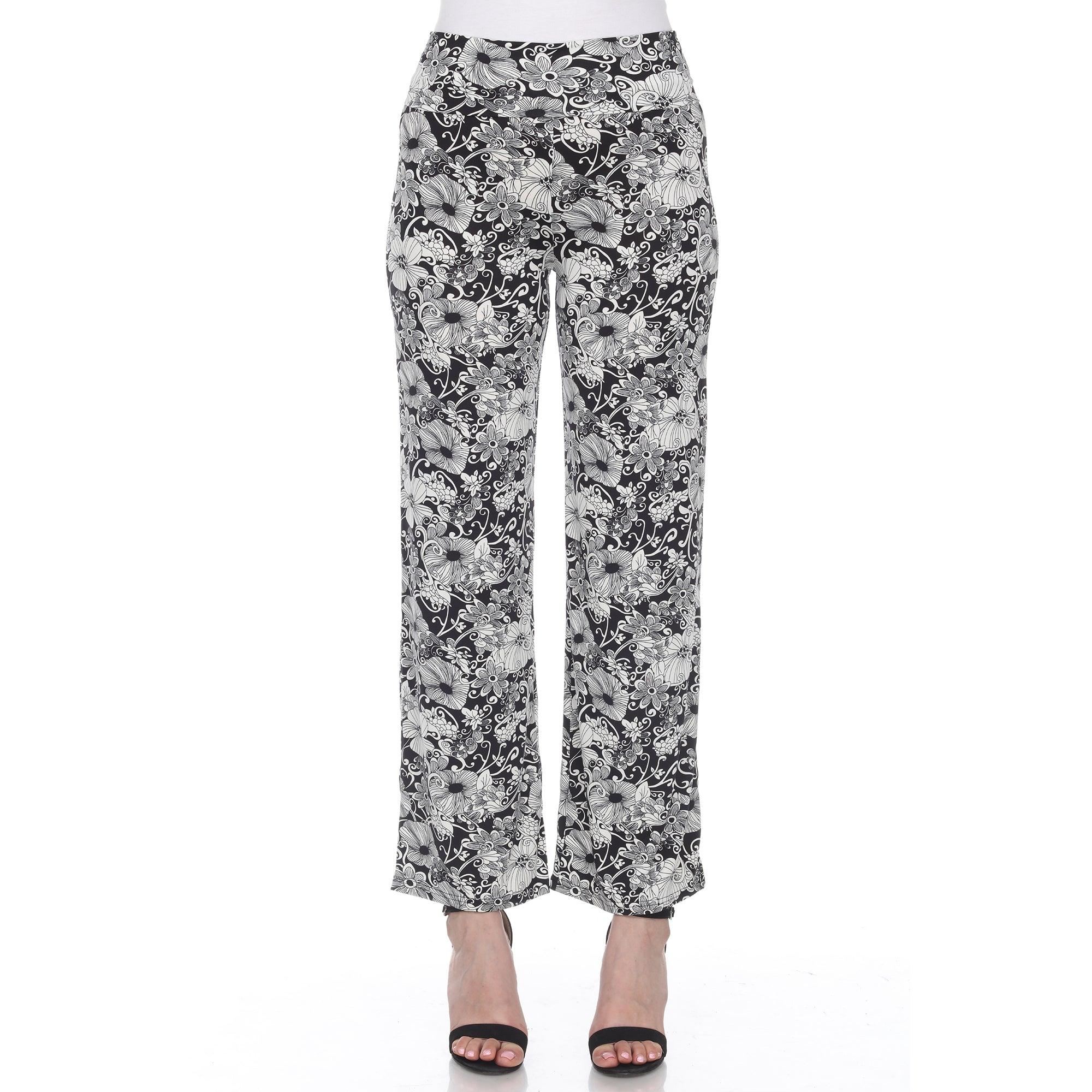 Floral Paisley Palazzo Pants Product Image