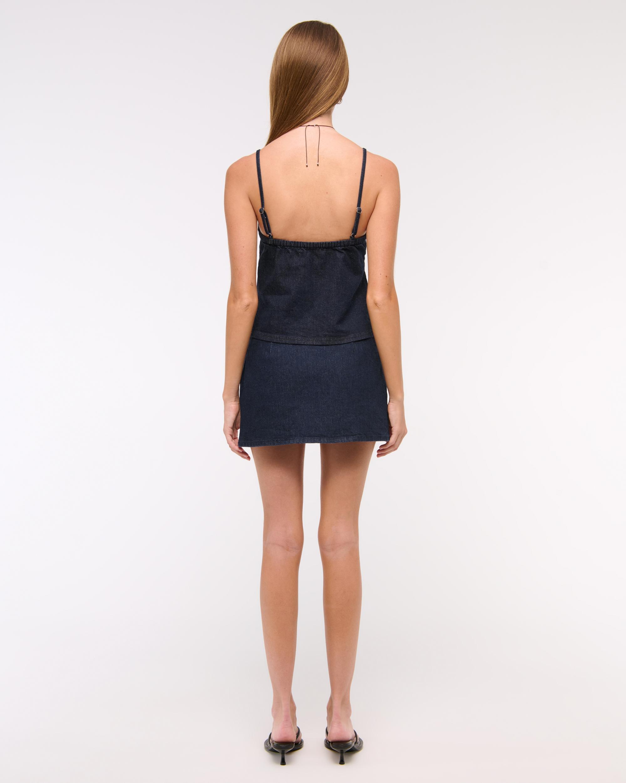 Denim Babydoll Cami Product Image
