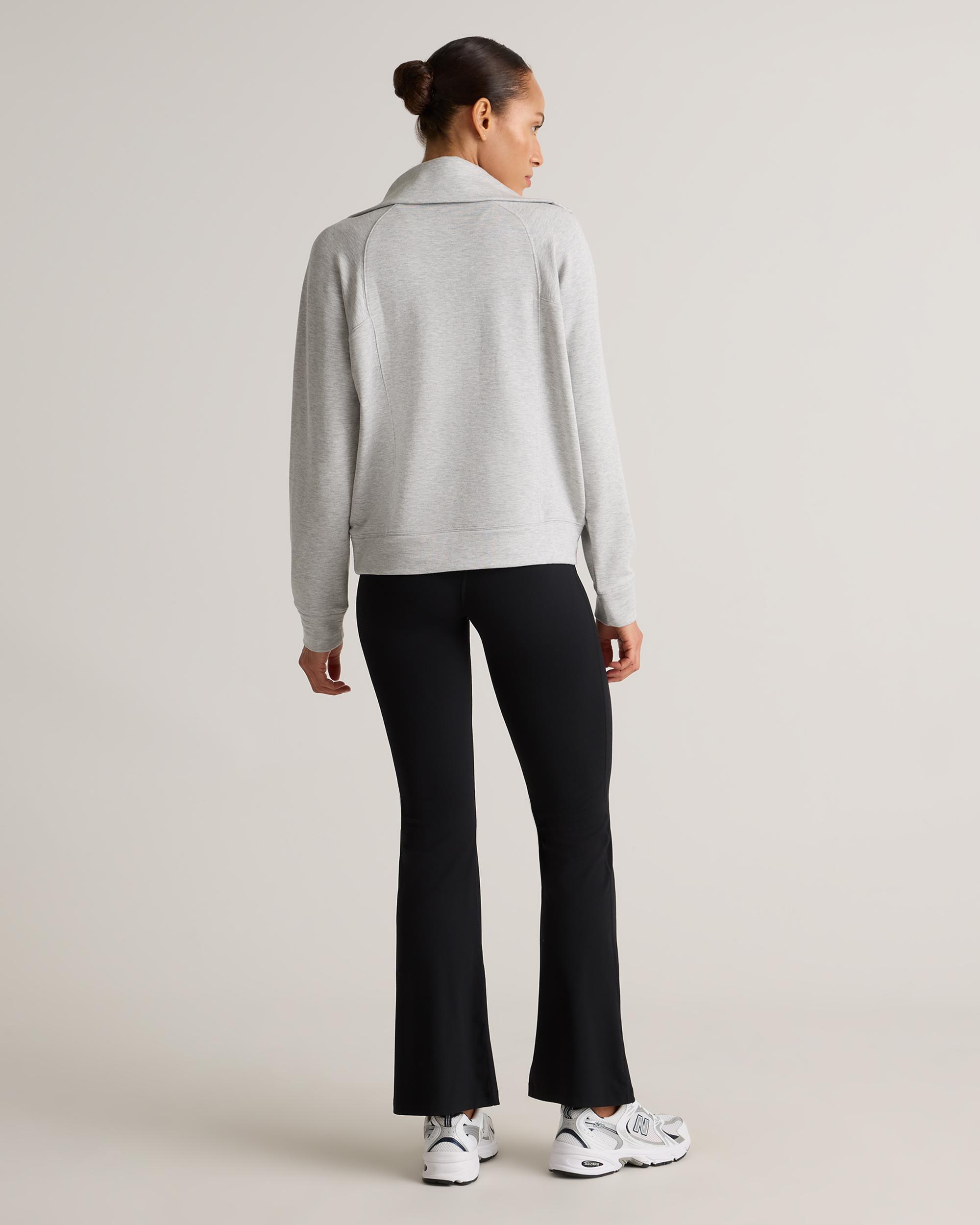 Quince | Women's SuperSoft Fleece Half Zip Lenzing Modal Product Image