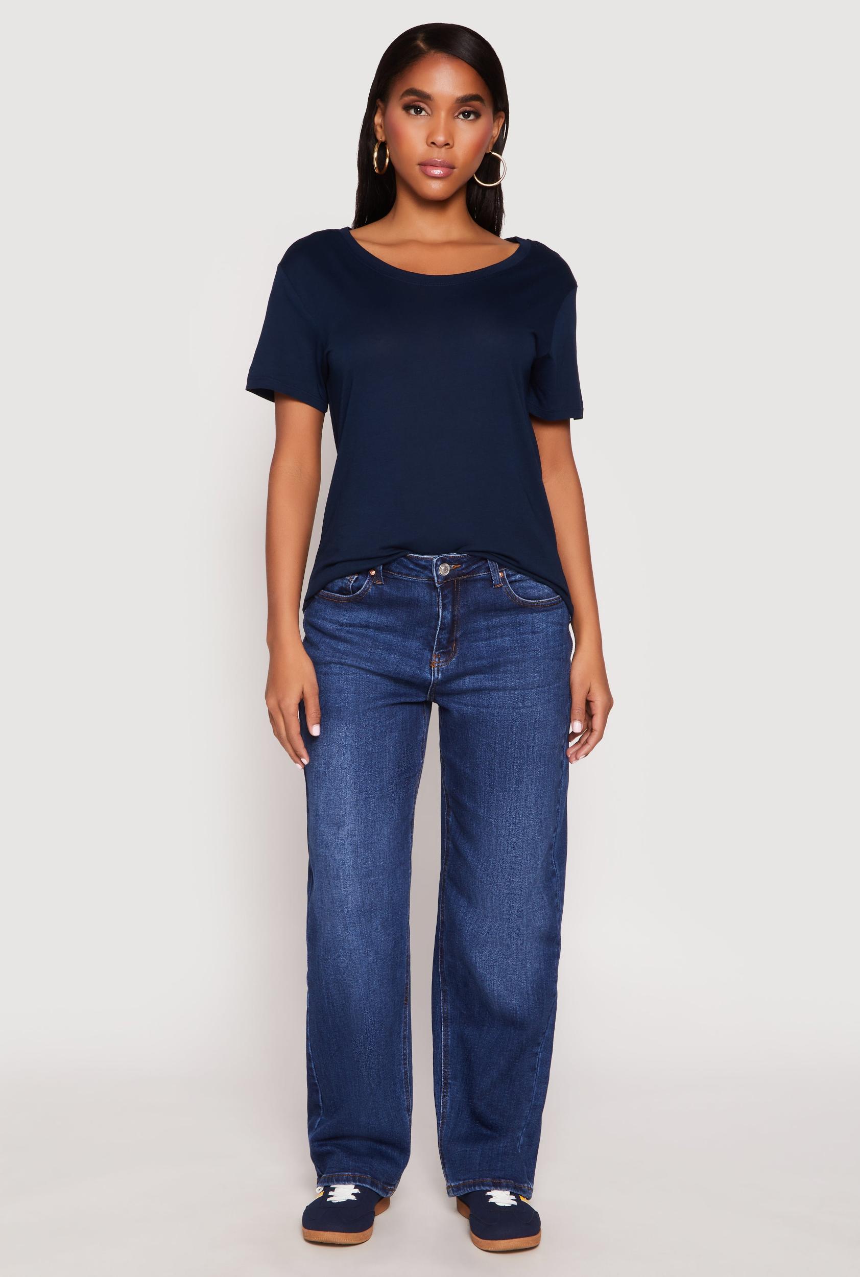 Womens Short Sleeve Oversized T Shirt Product Image