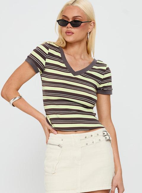 Paltrow Cargo Mini Skort Cream Product Image