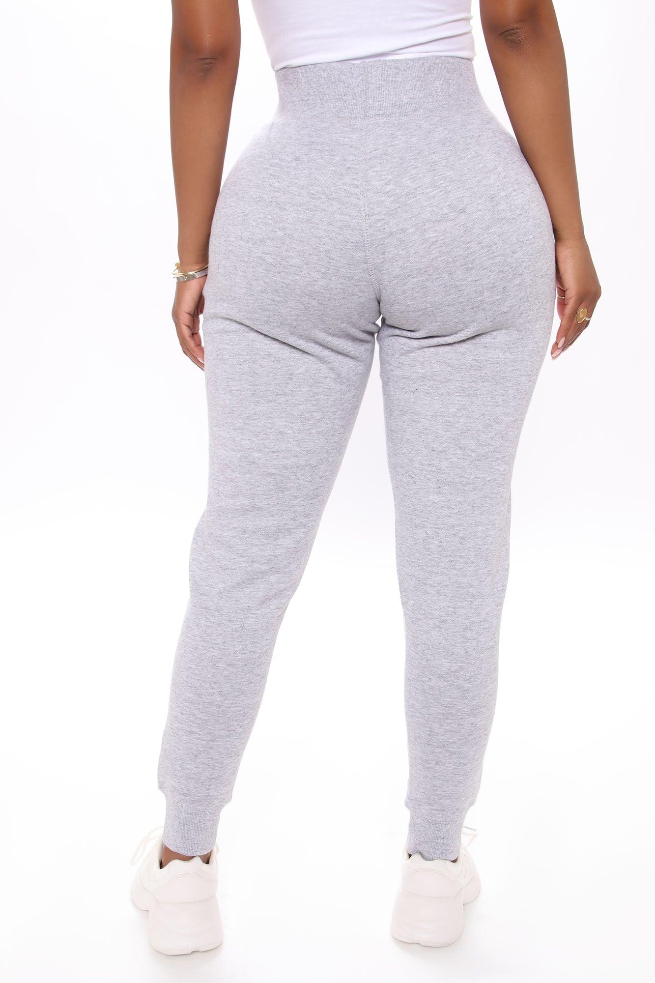 Not A Game Fleece Jogger - Heathered Grey Product Image