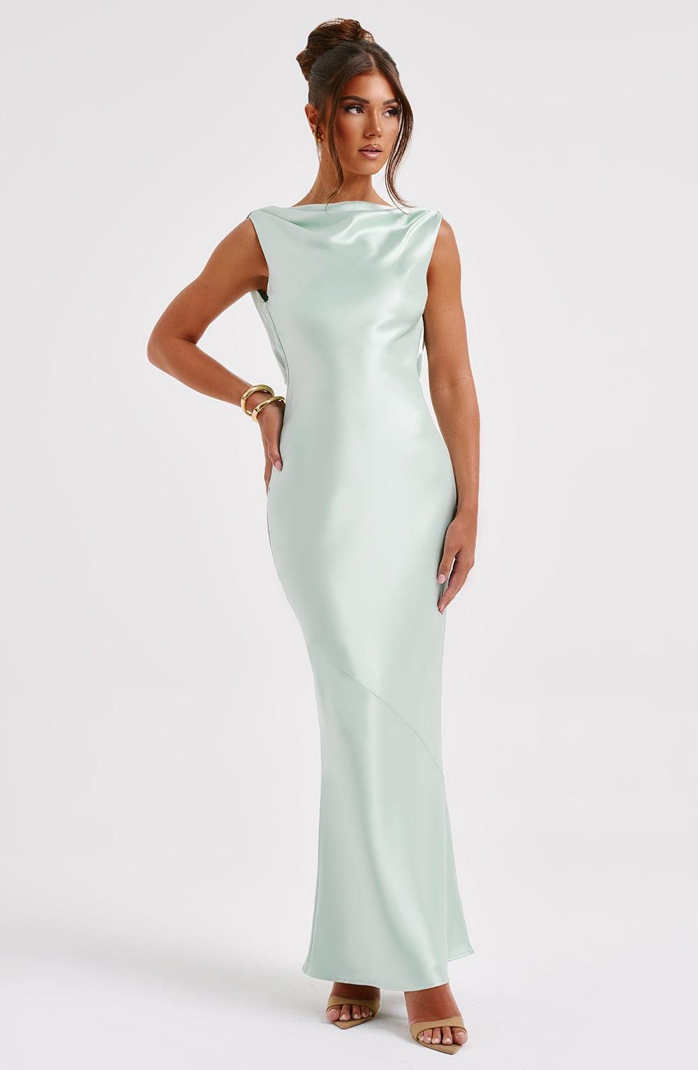 Azuri Maxi Dress - Turquoise Product Image