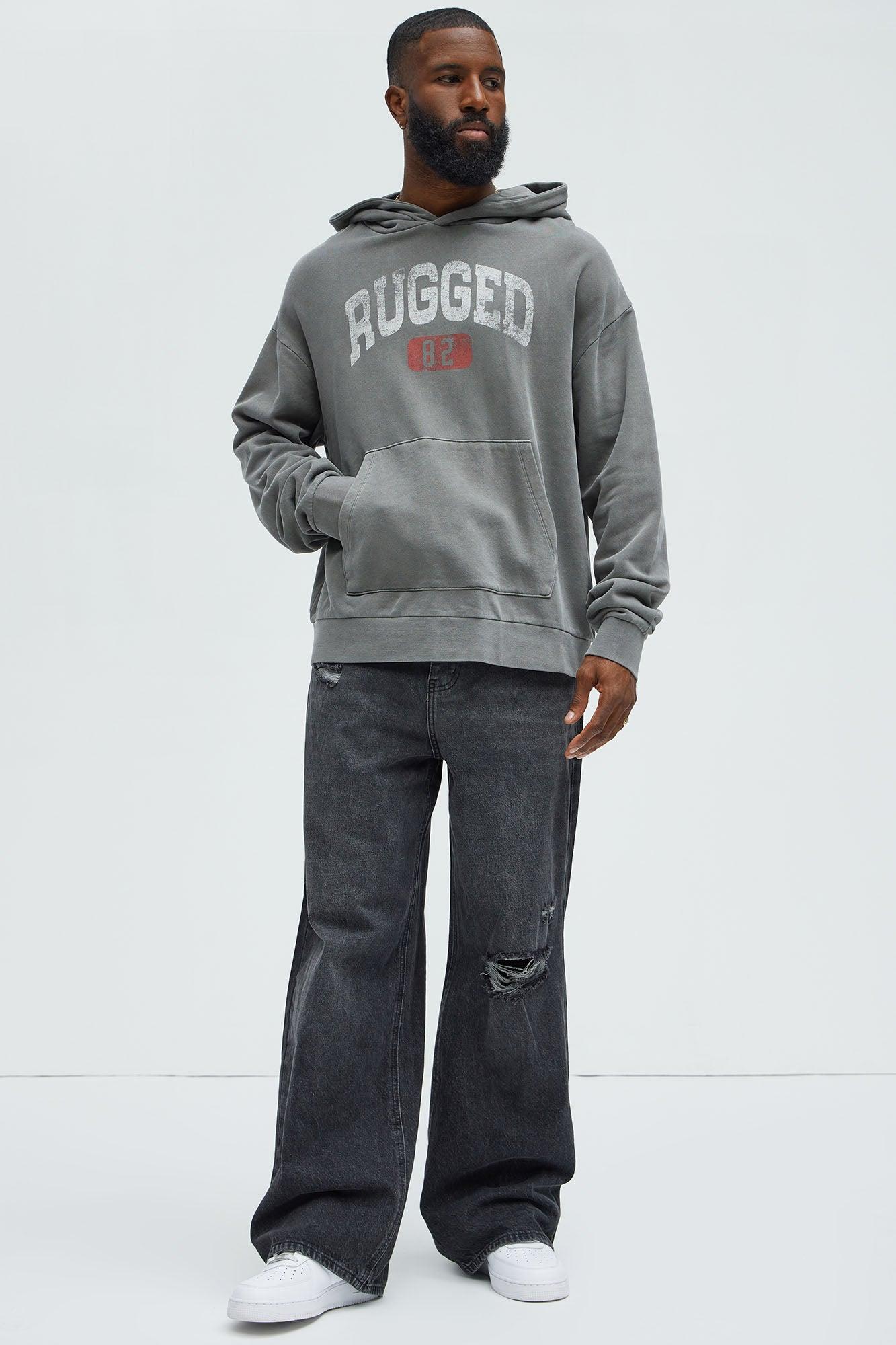 Rugged 82 Hoodie - Charcoal Product Image