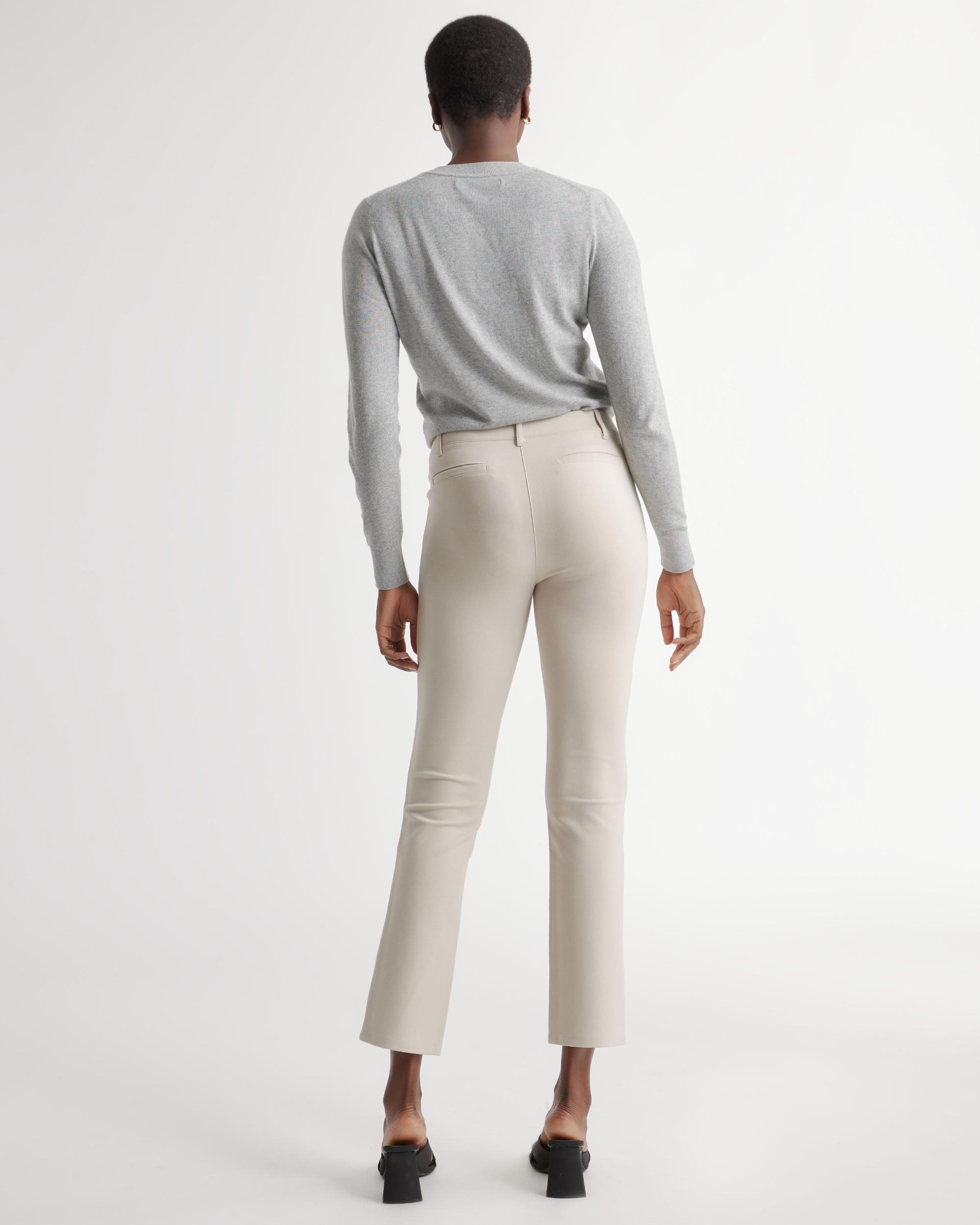 Quince | Women's Ultra-Stretch Ponte Straight Leg Pants Size XL, Rayon Product Image