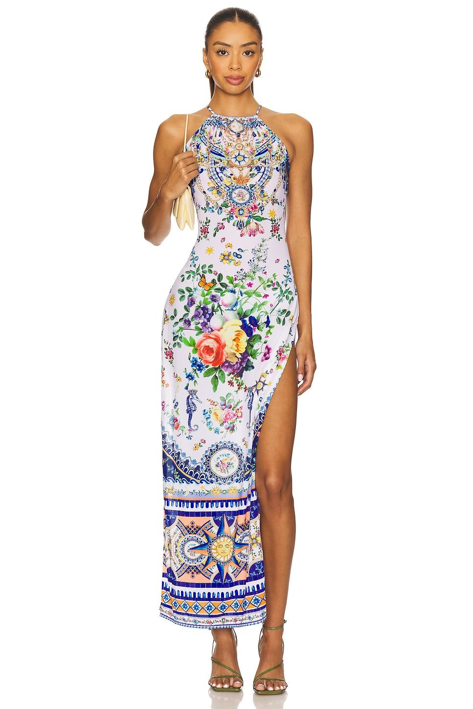 High Neck Long Dress Camilla Product Image
