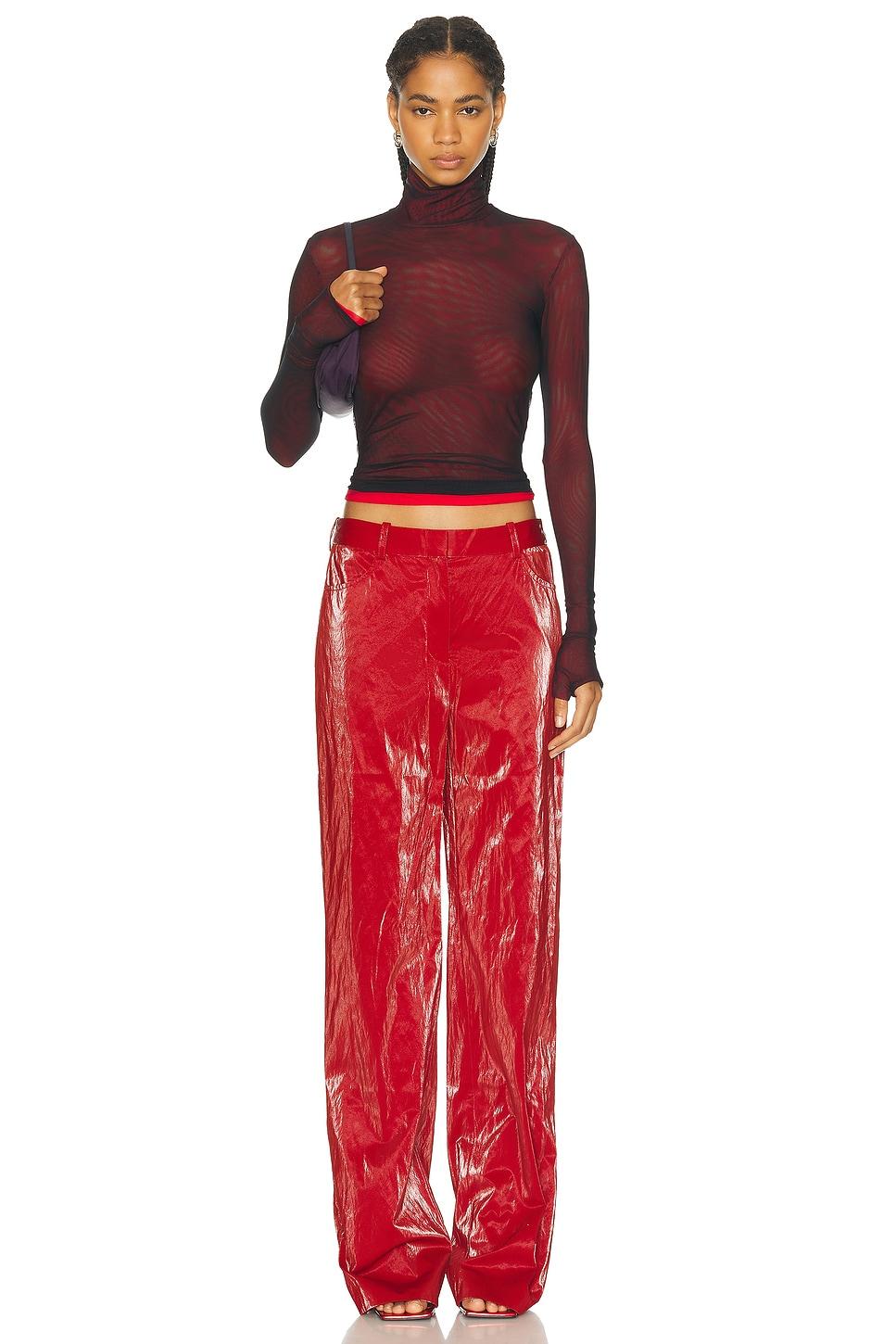 Turtleneck Long Sleeve Top Product Image