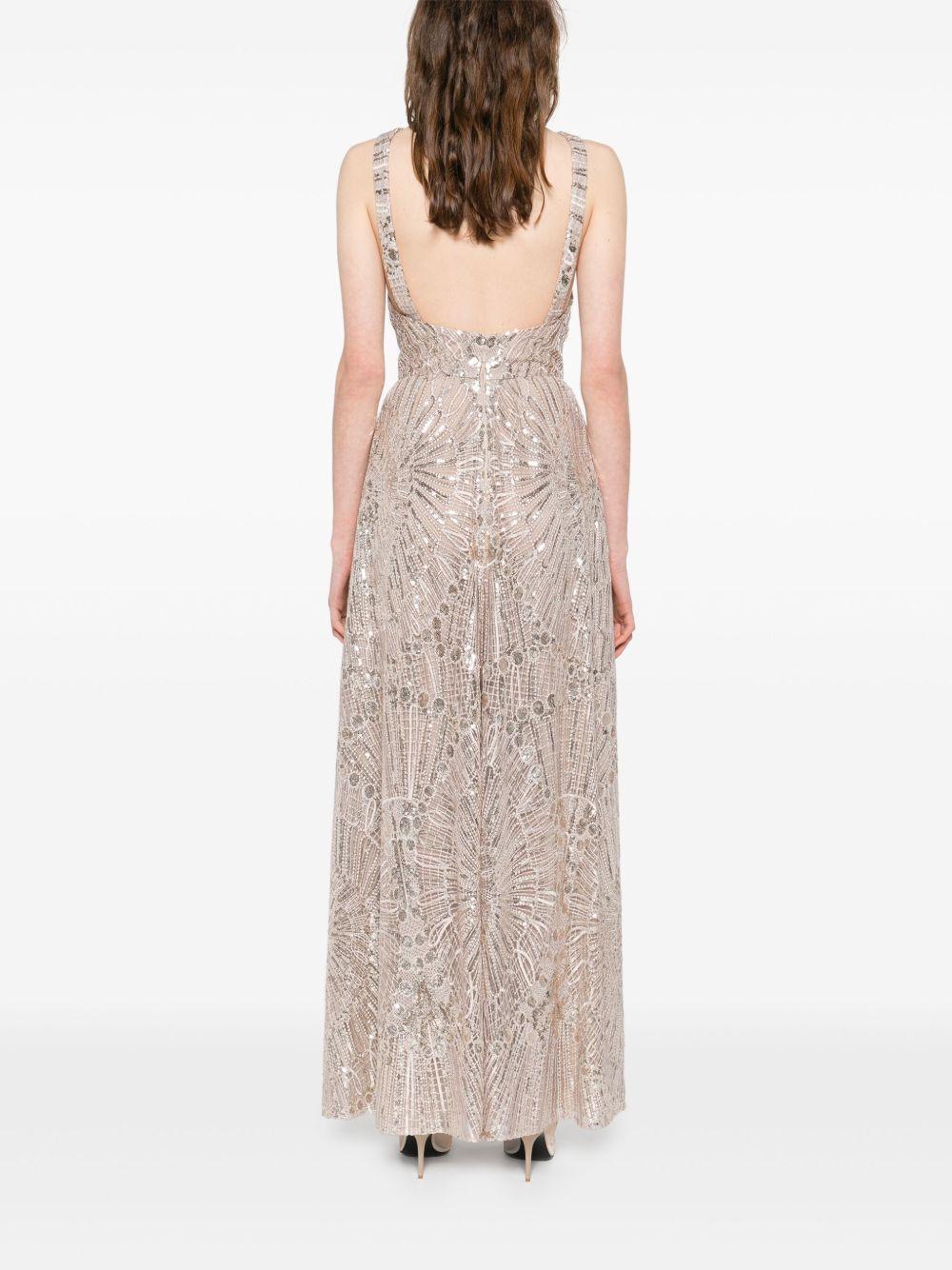 sequin-embellished maxi dress Product Image