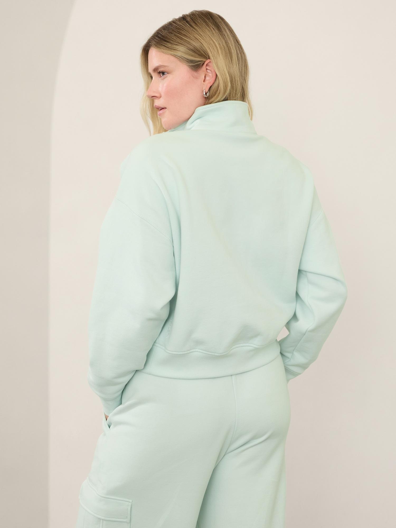 Forever Fleece 1/2 Zip High Hip Sweatshirt Product Image