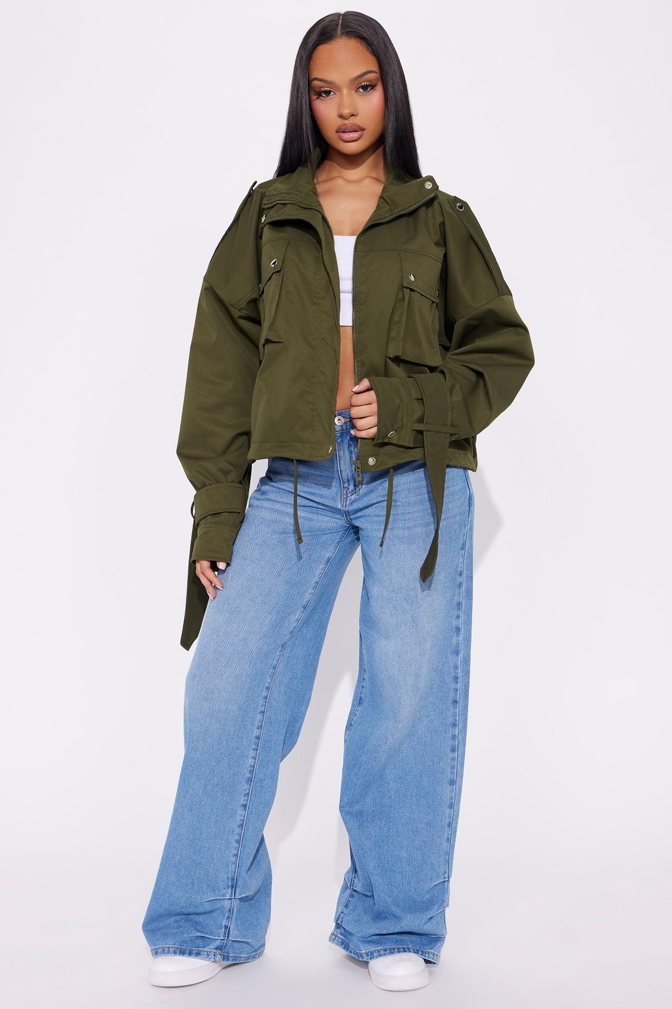 Kimberly Utility Jacket - Olive Product Image
