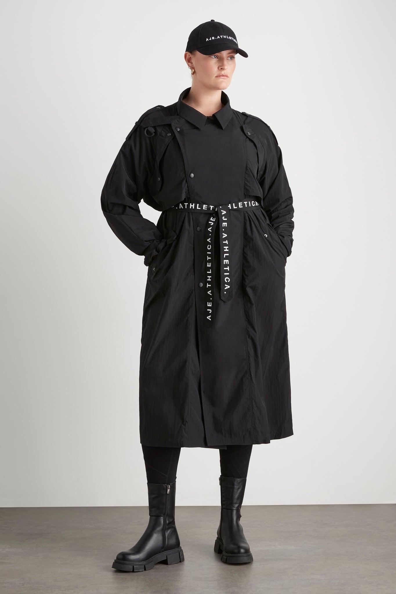 Longline Belted Trench 703 Product Image