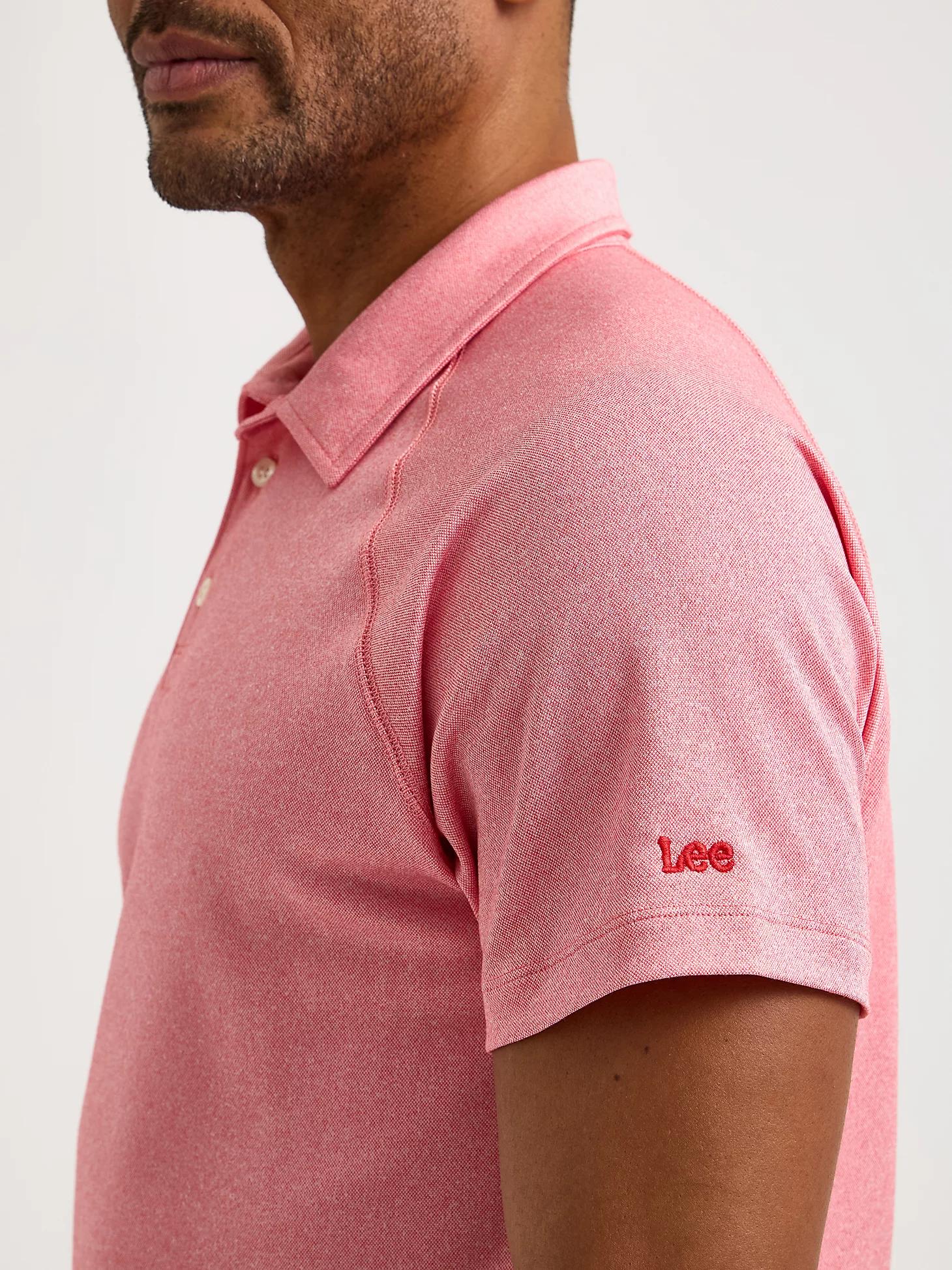 Men's Golf Series Solid Polo Shirt | Men's Tops & Tees | Lee® Product Image