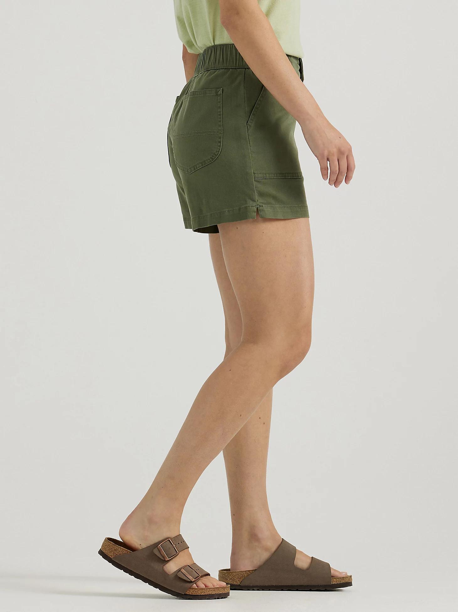 Women's Ultra Lux Comfort High Rise Pull-On Utility Short | Women's Shorts | Lee® Product Image