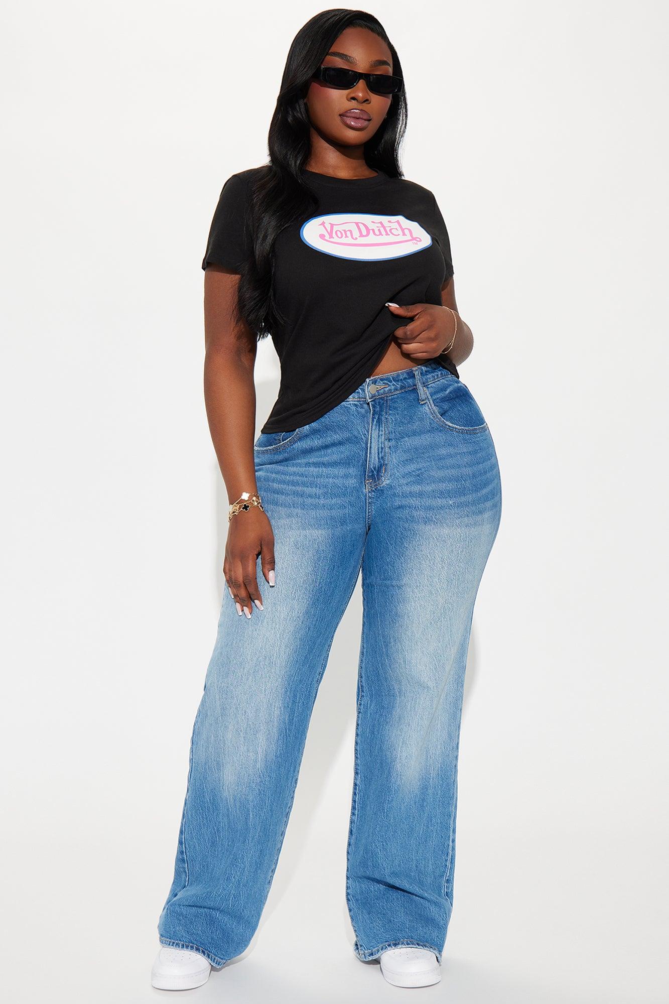 Von Dutch Boyfriend Tee - Black Product Image