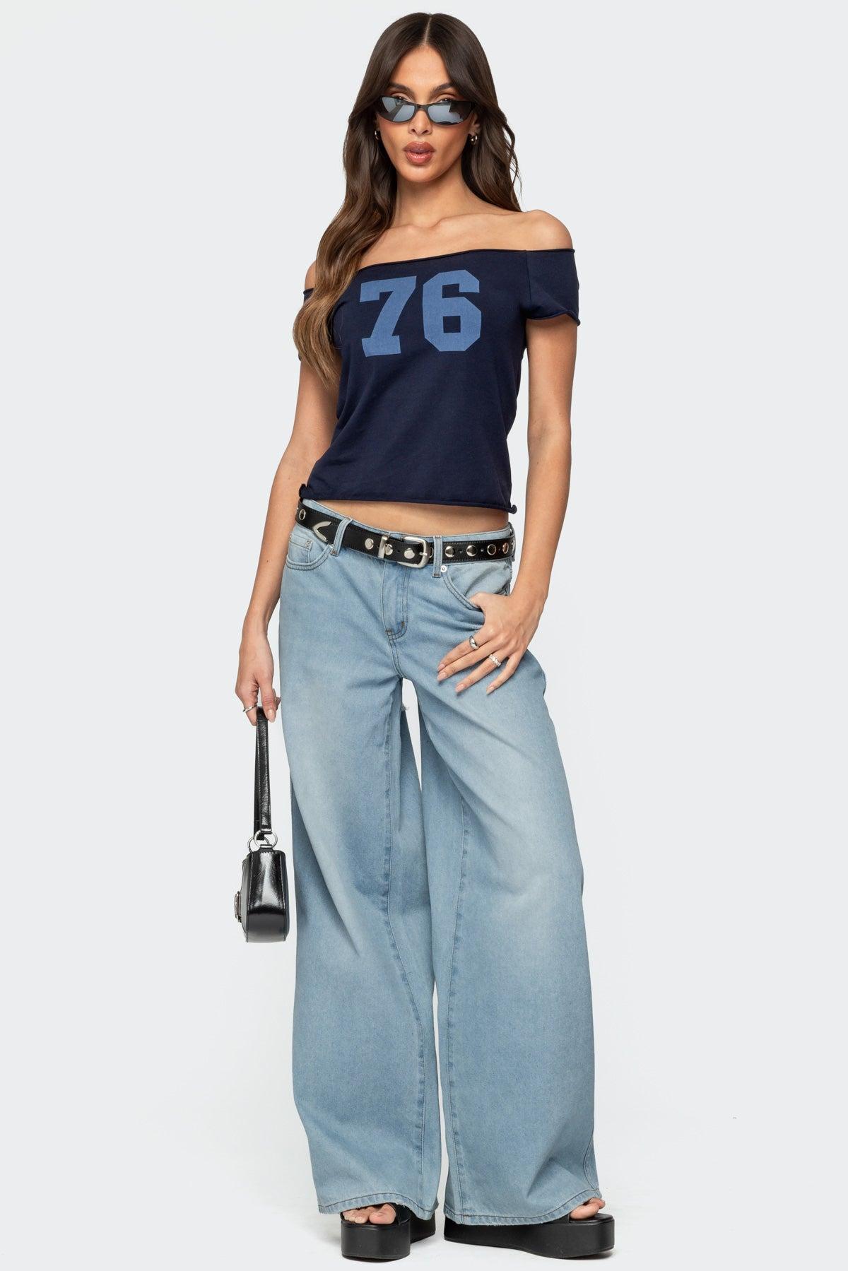 76 Off Shoulder Top Product Image