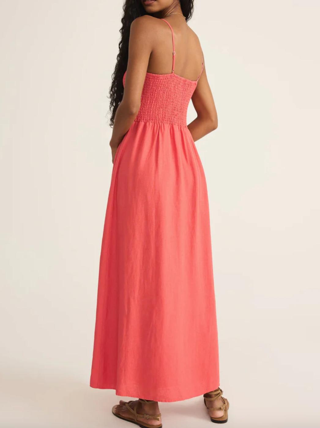 Bayside Linen Maxi Dress Product Image