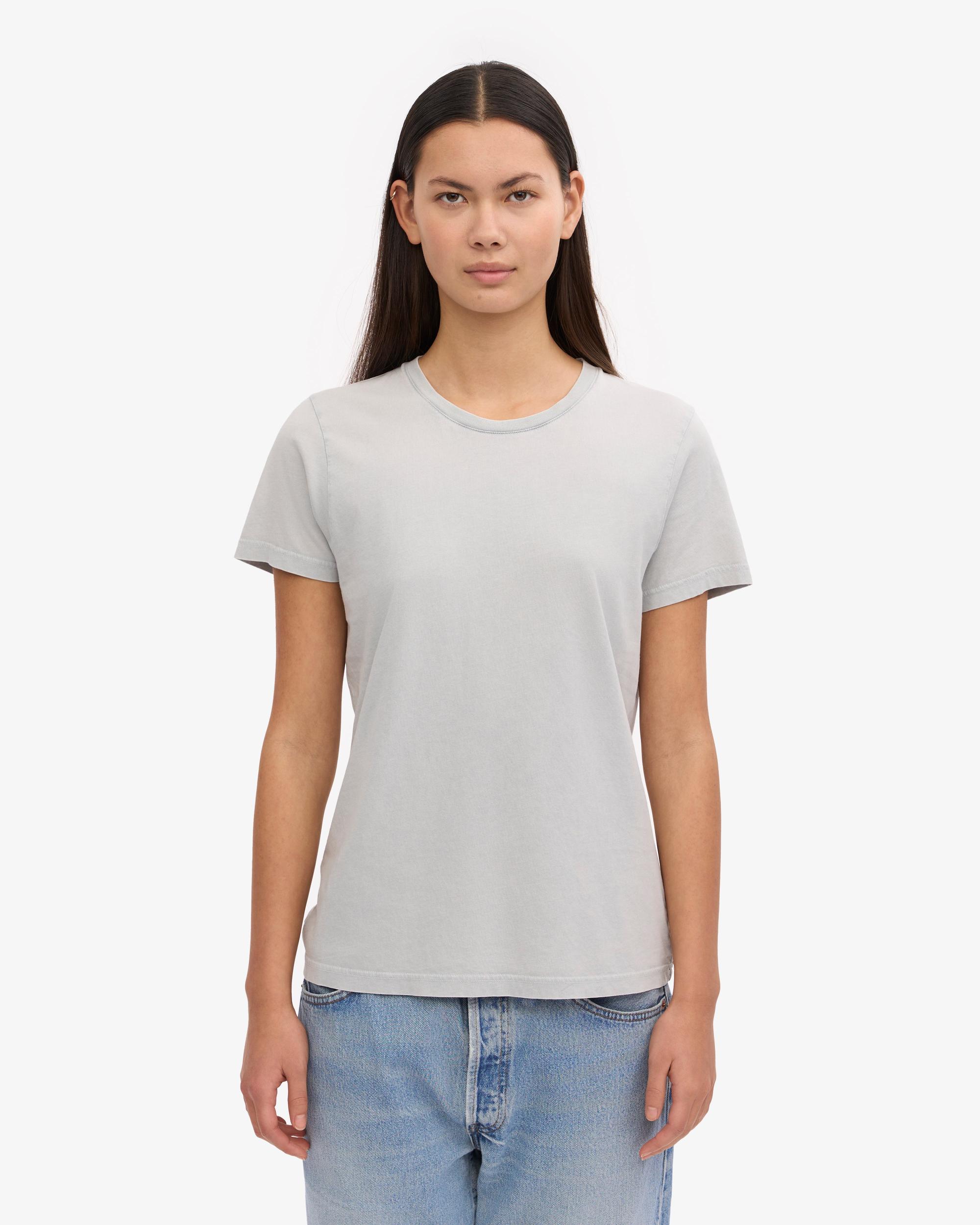 Women Light Organic Tee - Faded Grey Product Image
