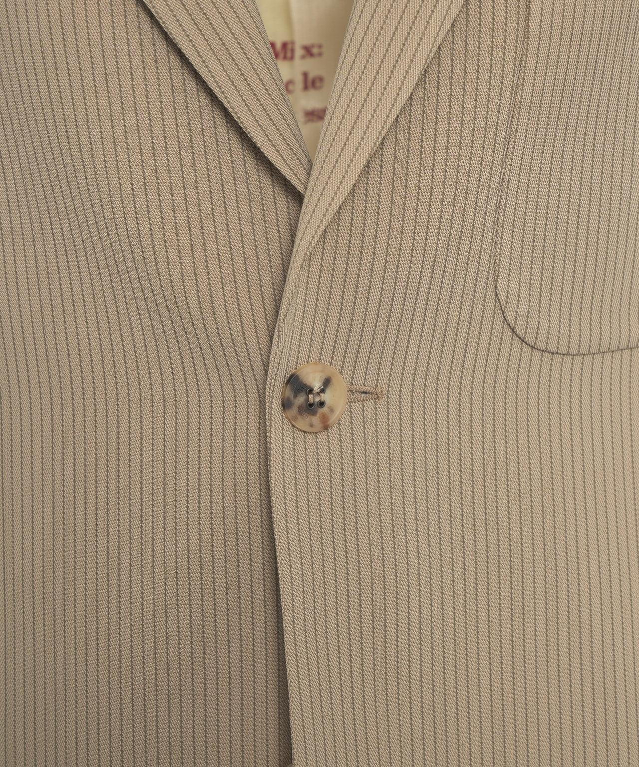 Single-breasted blazer with pinstripes Product Image