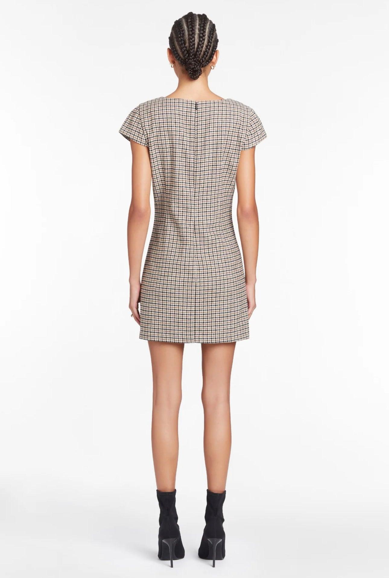Felice Dress in Houndstooth Product Image