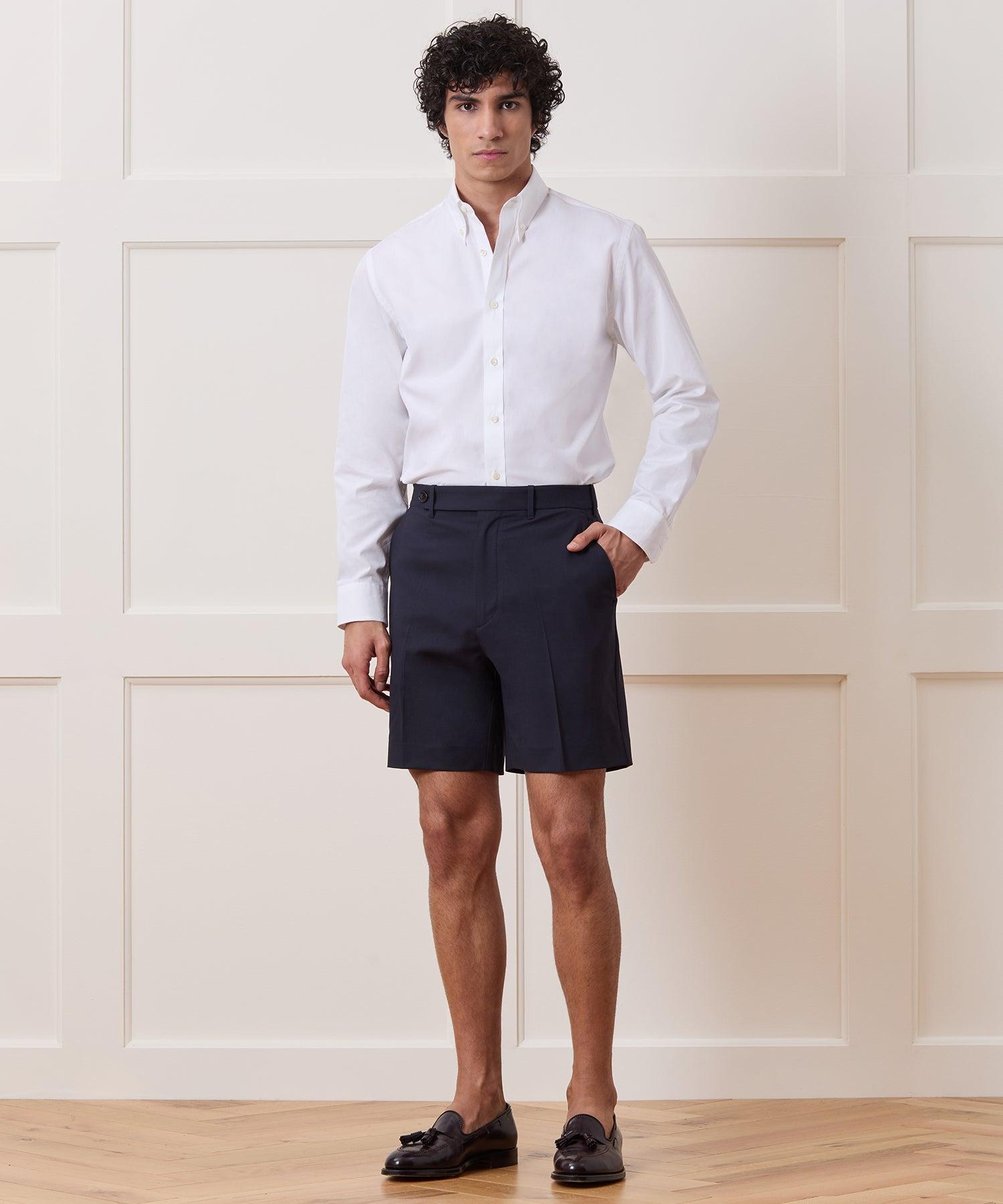 Cotton Poplin Button-Down Collar Dress Shirt Product Image