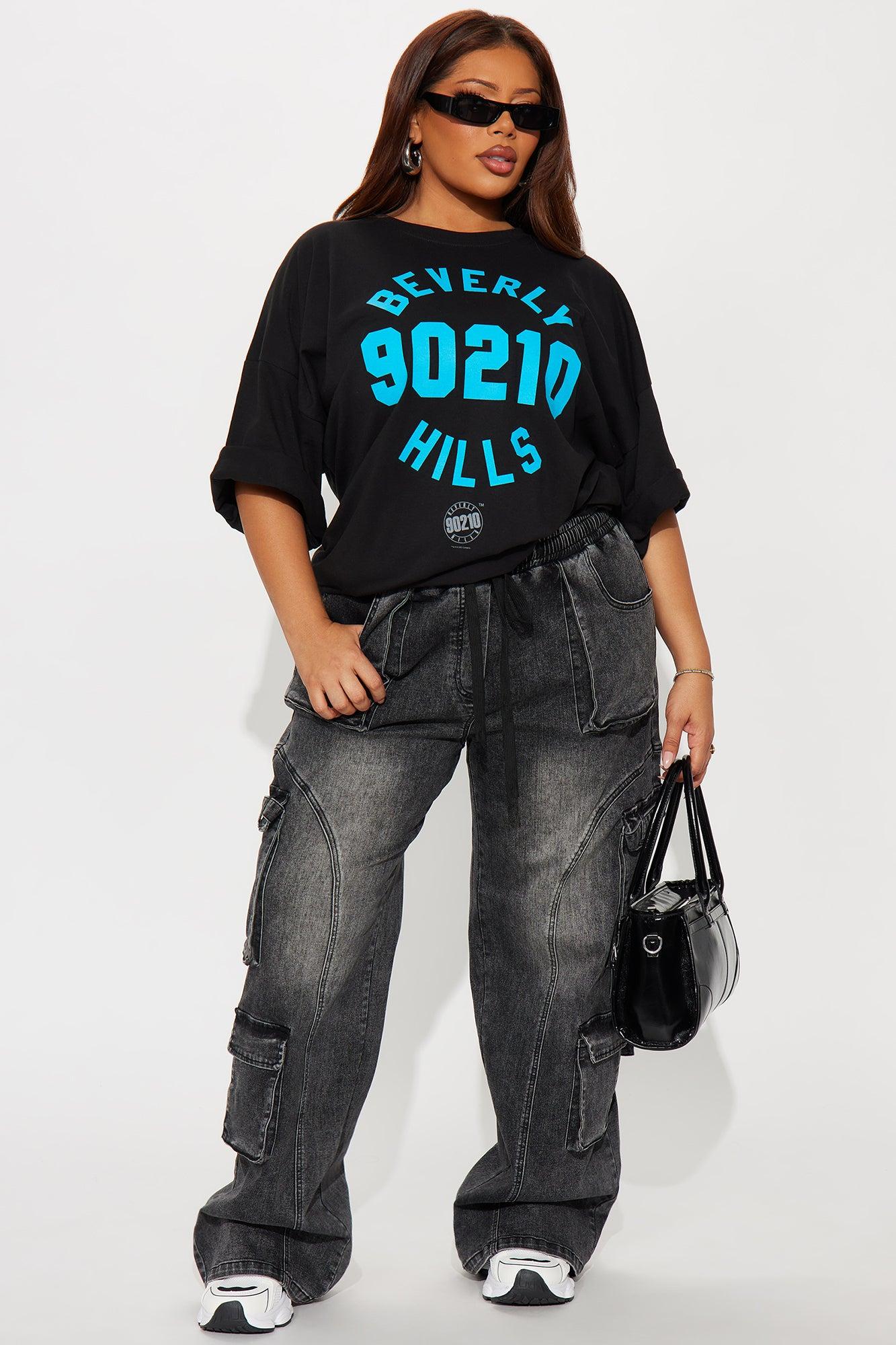 Beverly Hills 90210 Logo Tee - Black Female Product Image