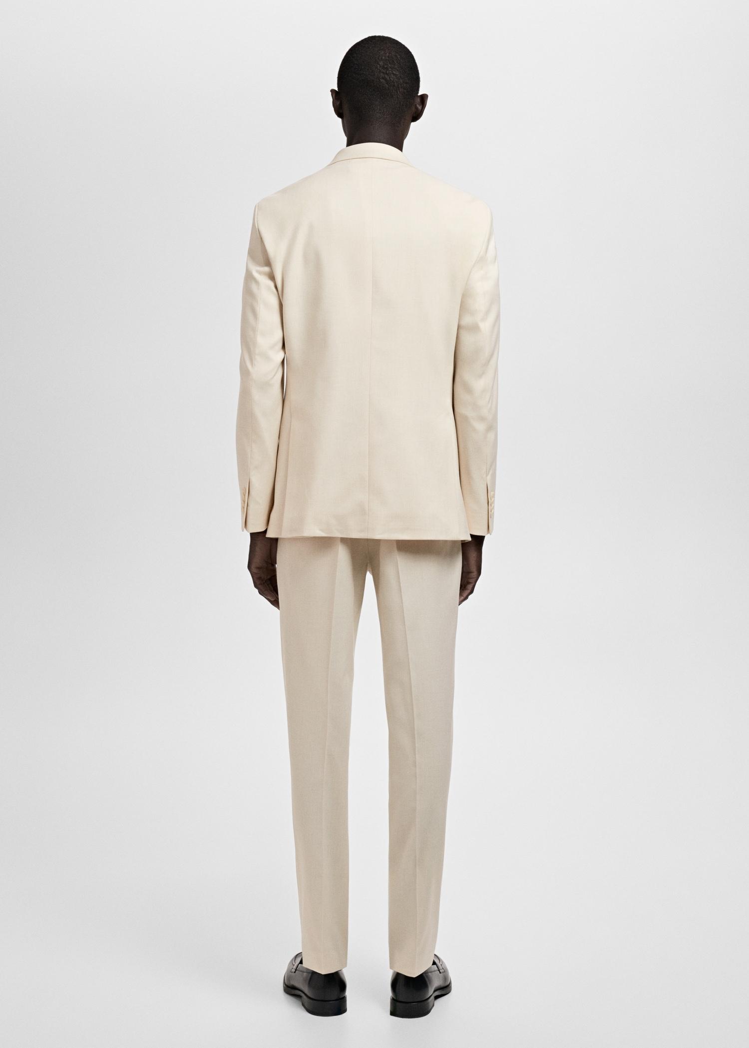 Milan slim-fit suit blazer - Men | MANGO USA Product Image