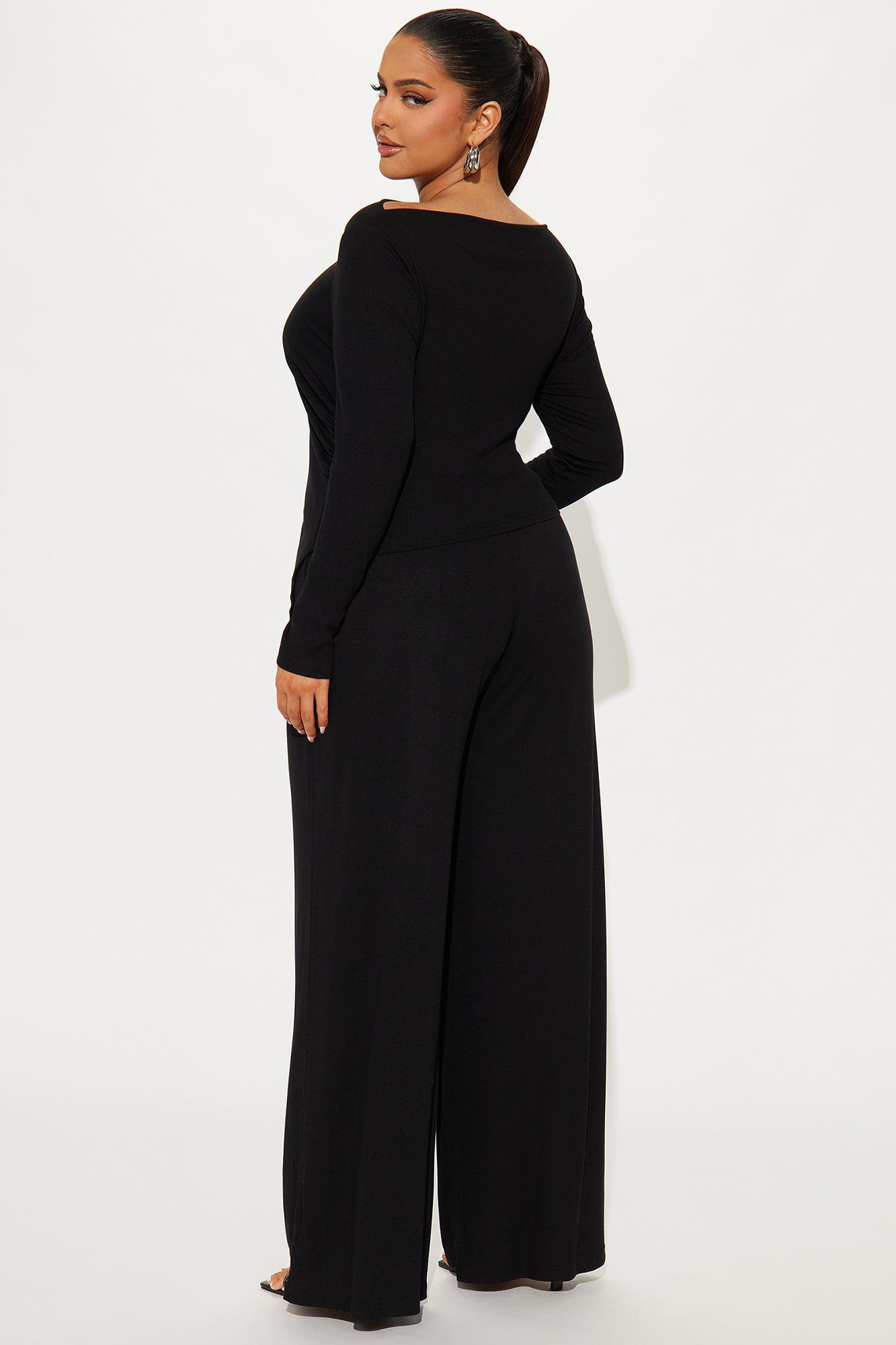 Ingrid Pant Set - Black Product Image