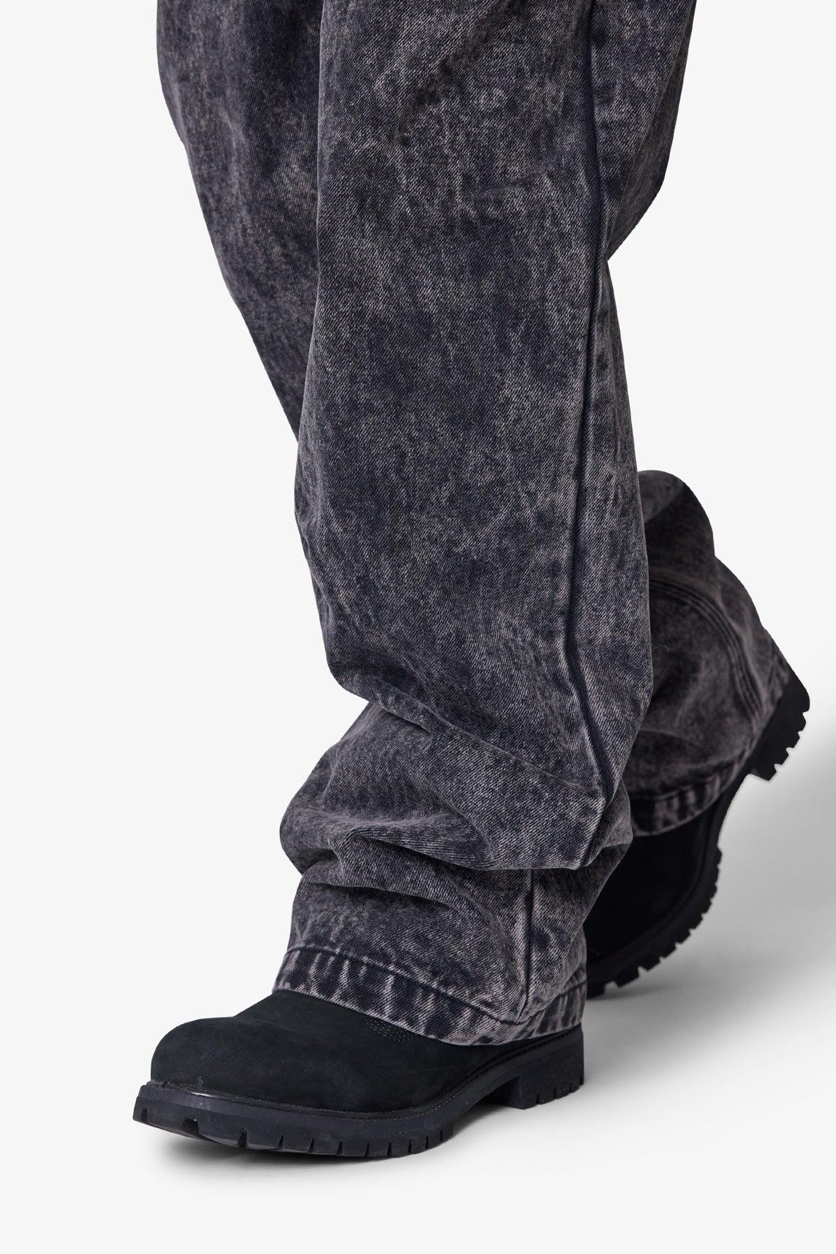 Baggy Moto Denim - Vintage Black Product Image