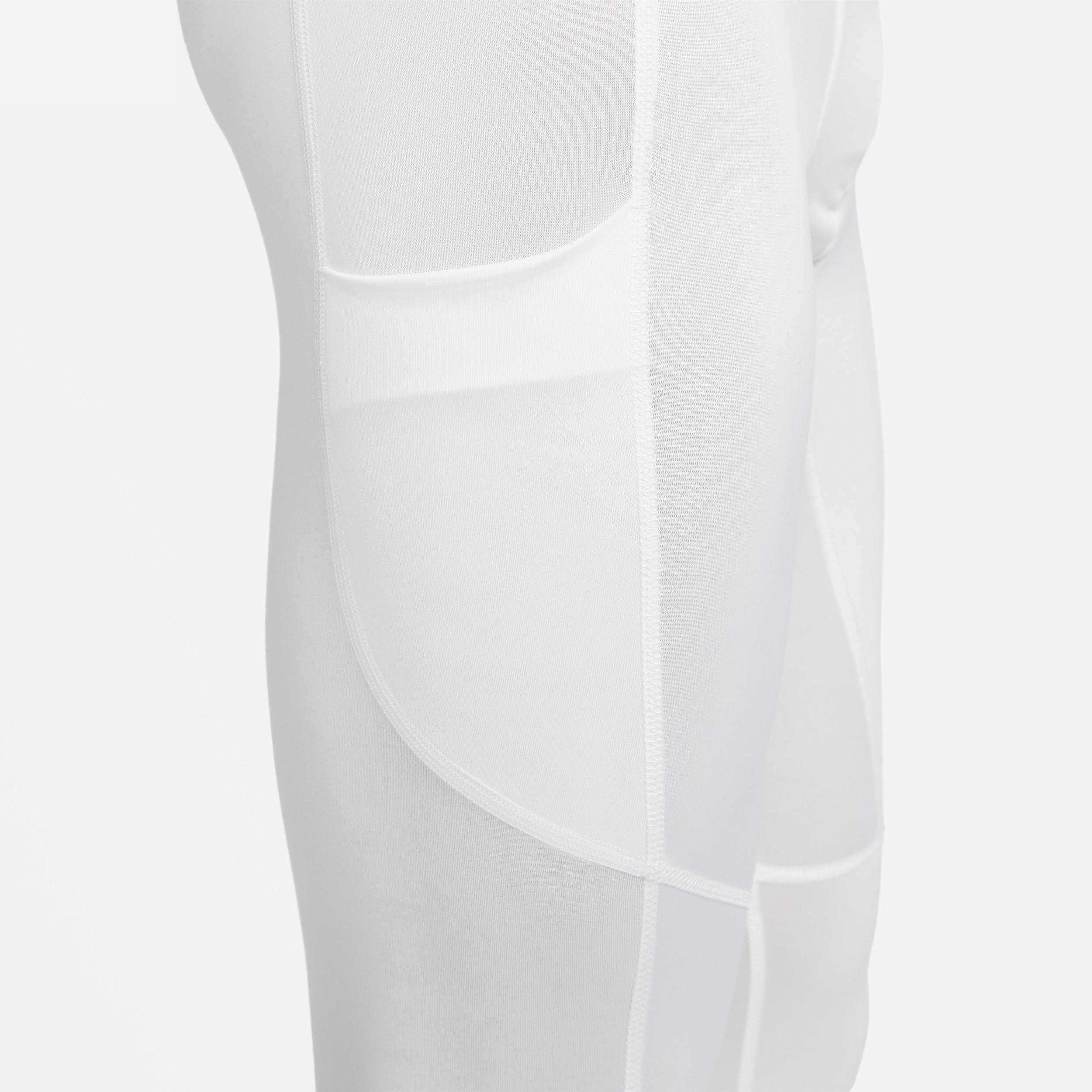 Mens Nike Pro Dri-FIT 3/4-Length Fitness Tights | FB7950-100 Product Image