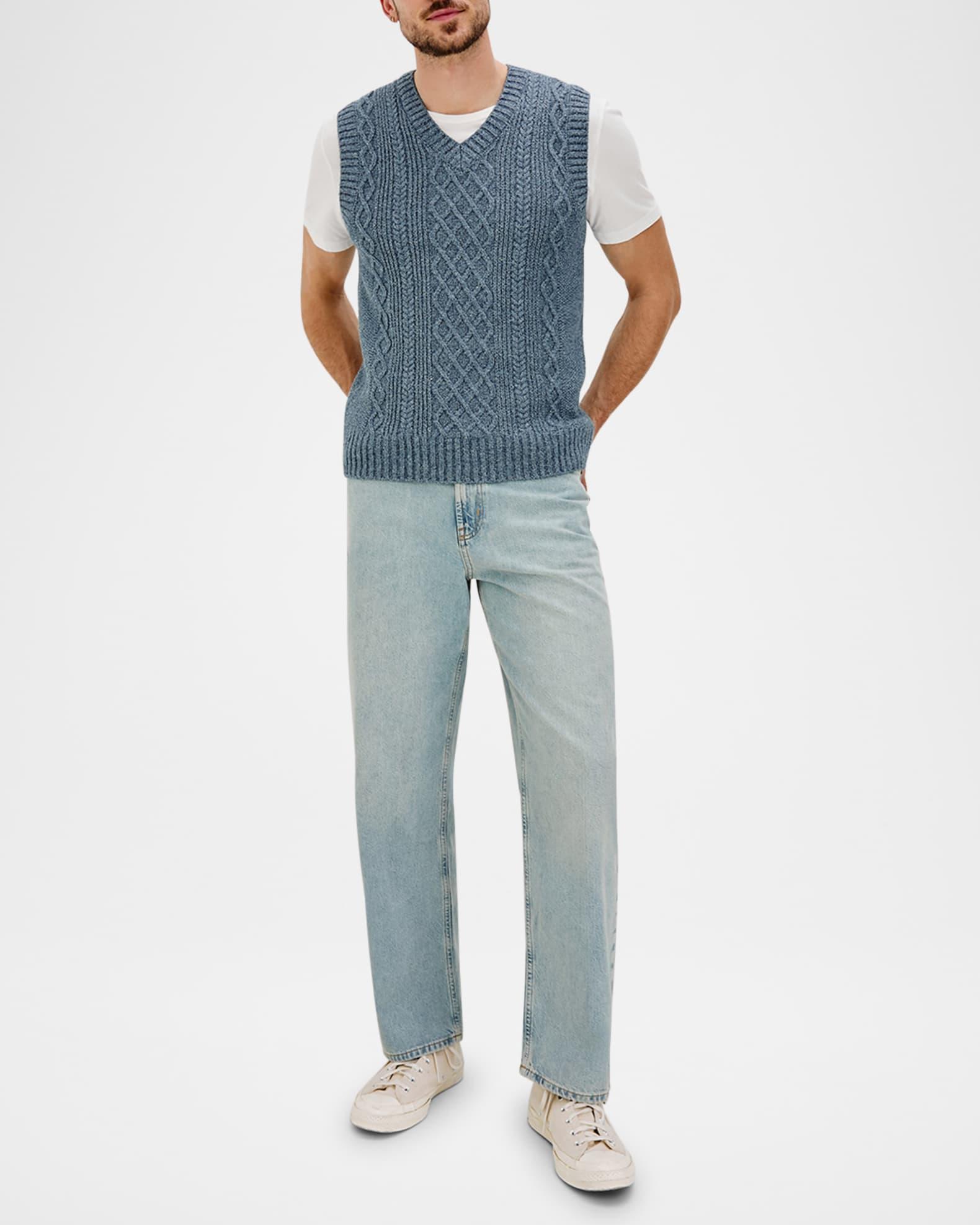 Men's Lee Cable Knit Vest Product Image