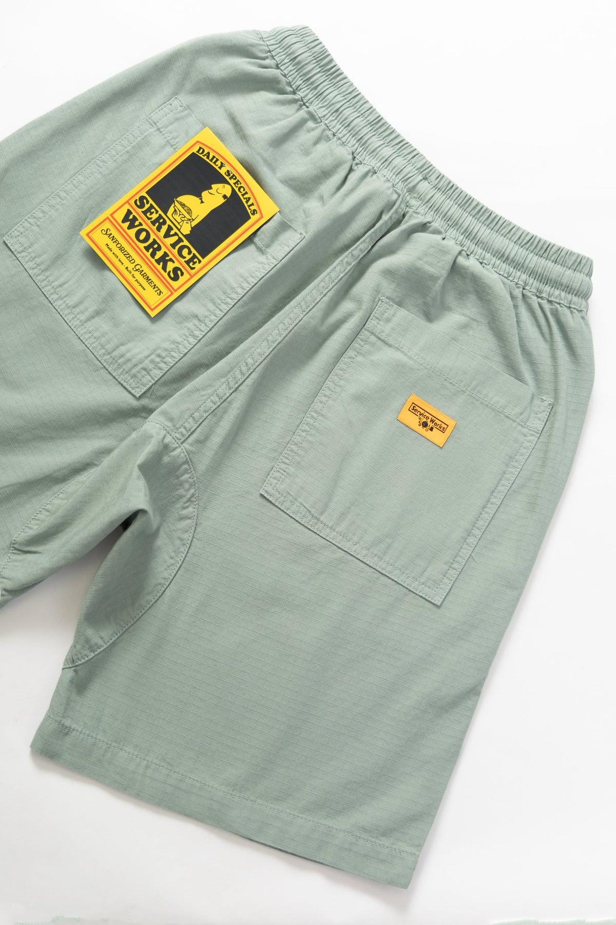 Service Works - Ripstop Chef Shorts - Sage Product Image