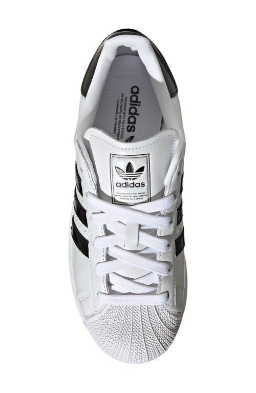 adidas Superstar II Sneaker in White/Black at Nordstrom, Size 11 Women's Product Image