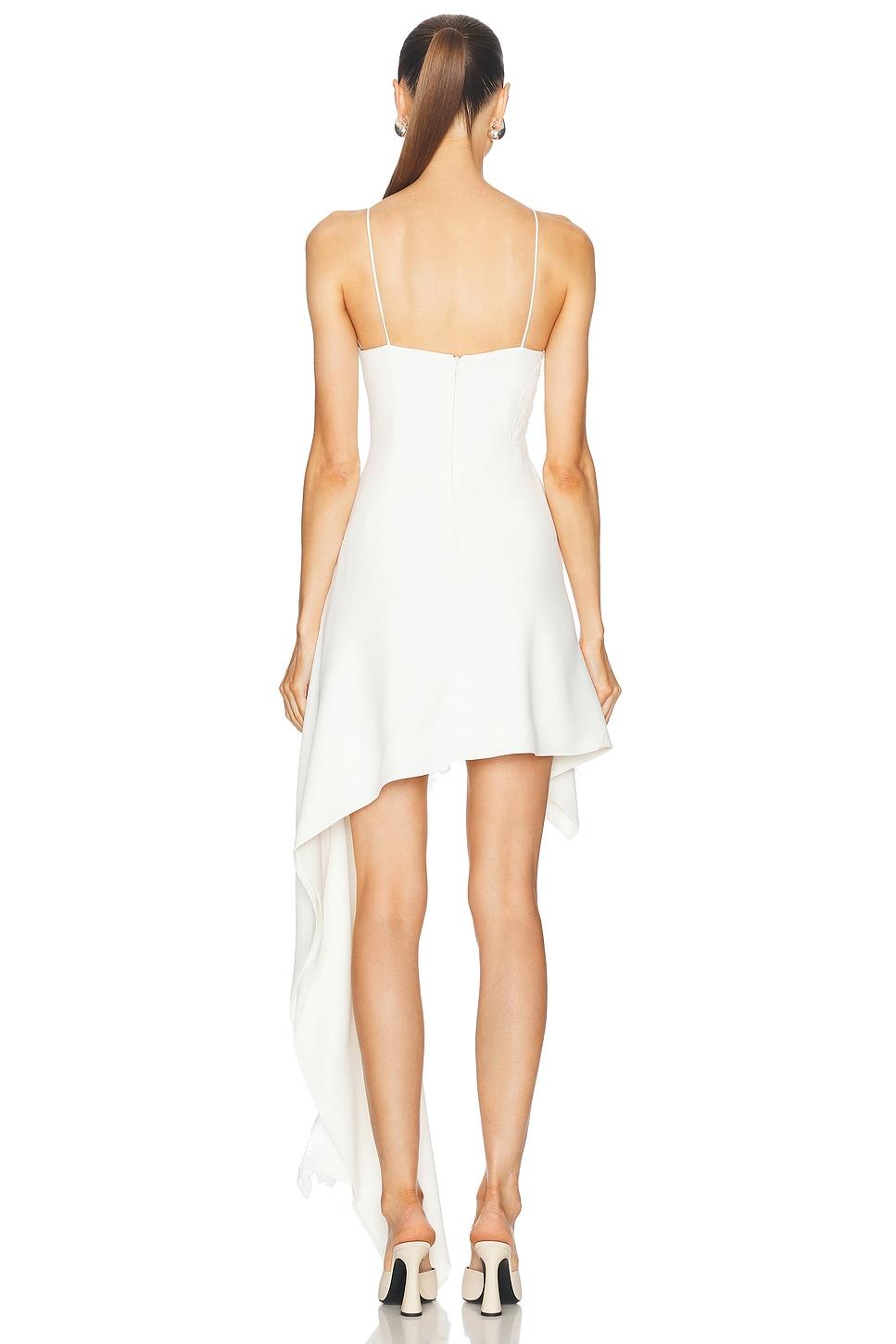 Midriff Lace Asymmetric Dress Product Image