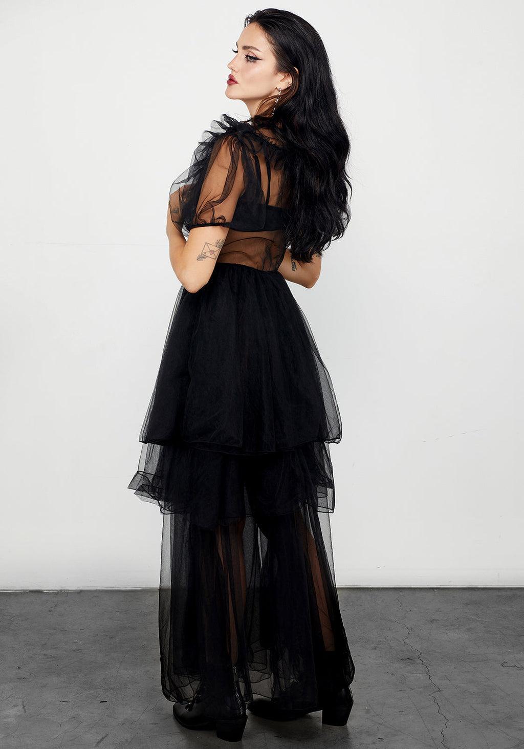 CHAOS LAYERED TULLE GOWN Product Image