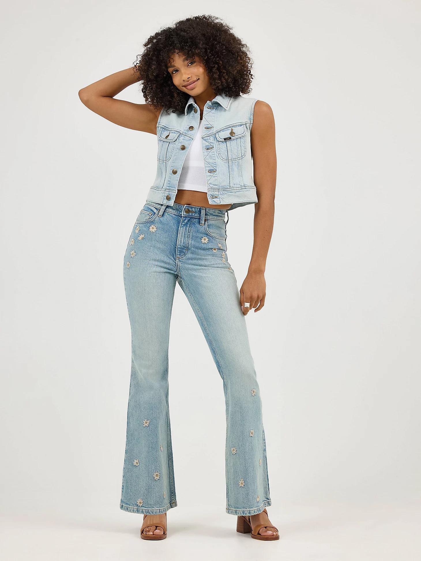 Women's Crop Rider™ Vest | Women's Jackets & Outerwear | Lee® Product Image