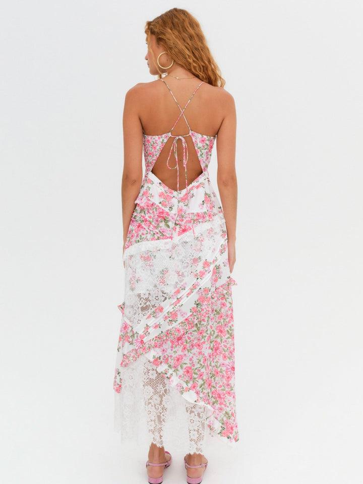 Rosalyn Maxi Dress — Pink Product Image
