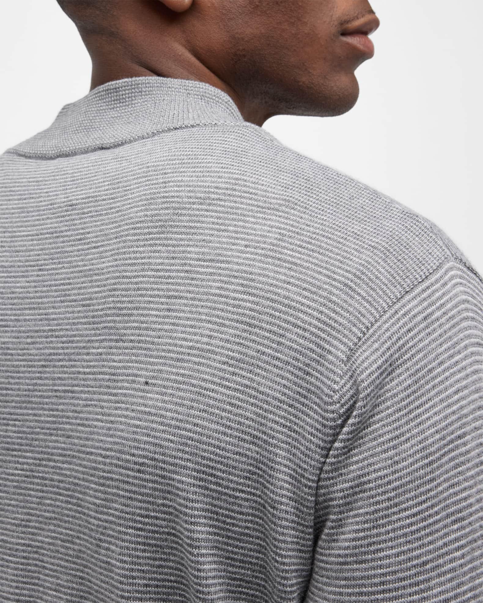 Men's Canton Stripe Quarter-Zip Sweater Product Image