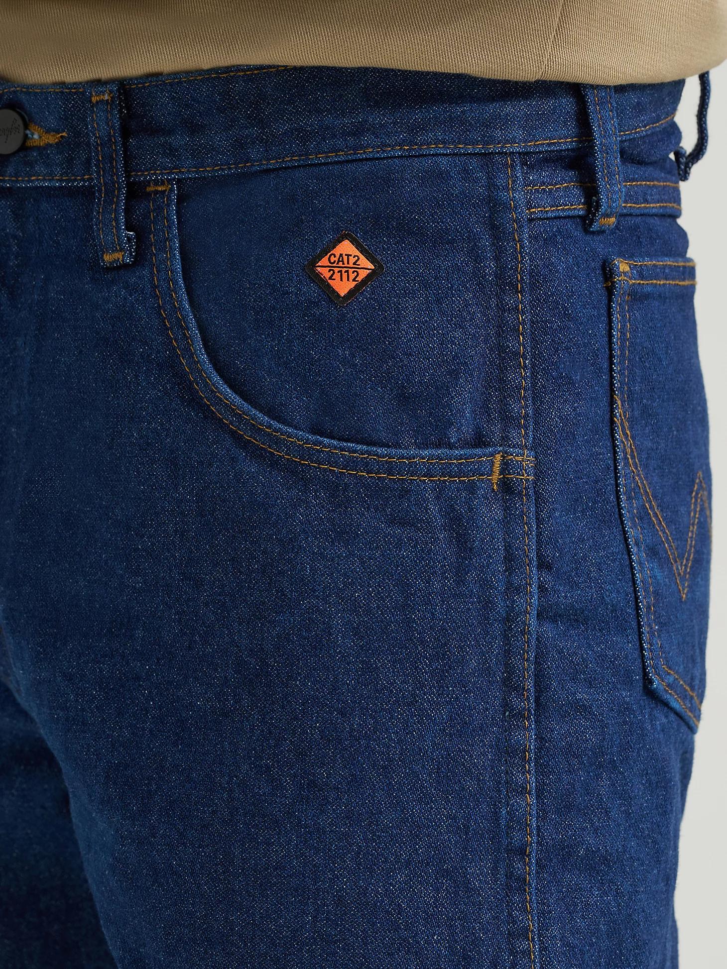 Wrangler® FR Flame-Resistant Relaxed Fit Jean | Men's JEANS | Wrangler® Product Image
