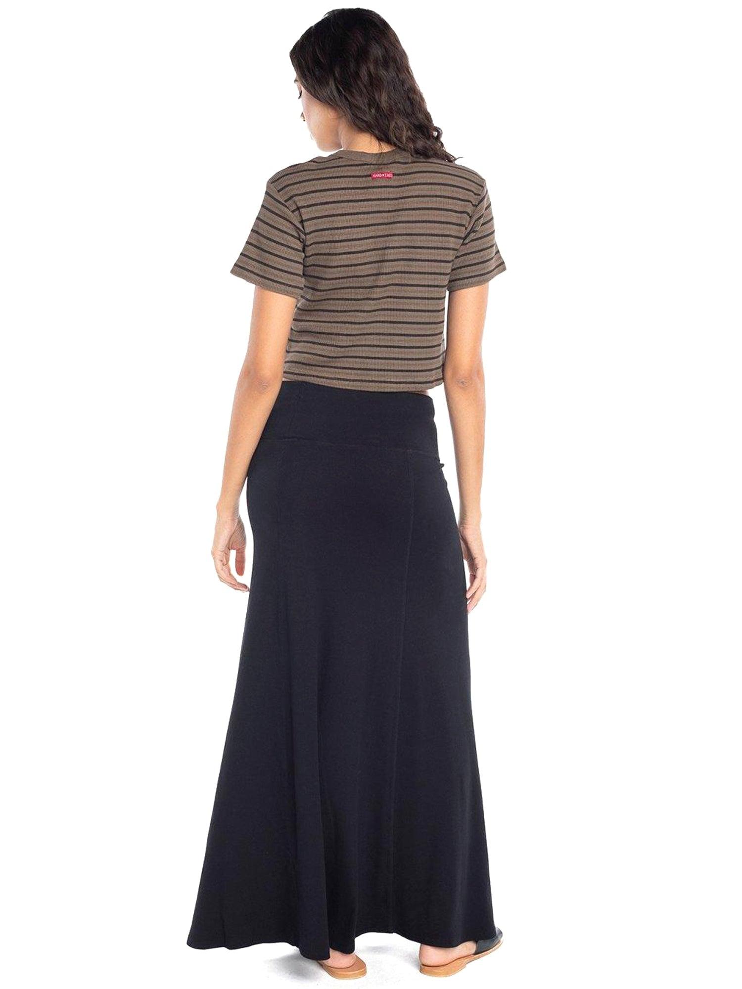 Hard Tail Ribbed Rolldown Sweep Skirt CS-103 Product Image